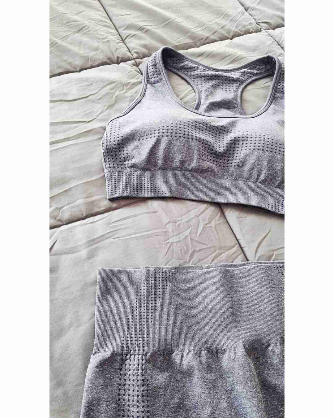 Conjunto deportivo gris mujer - miniatura 3