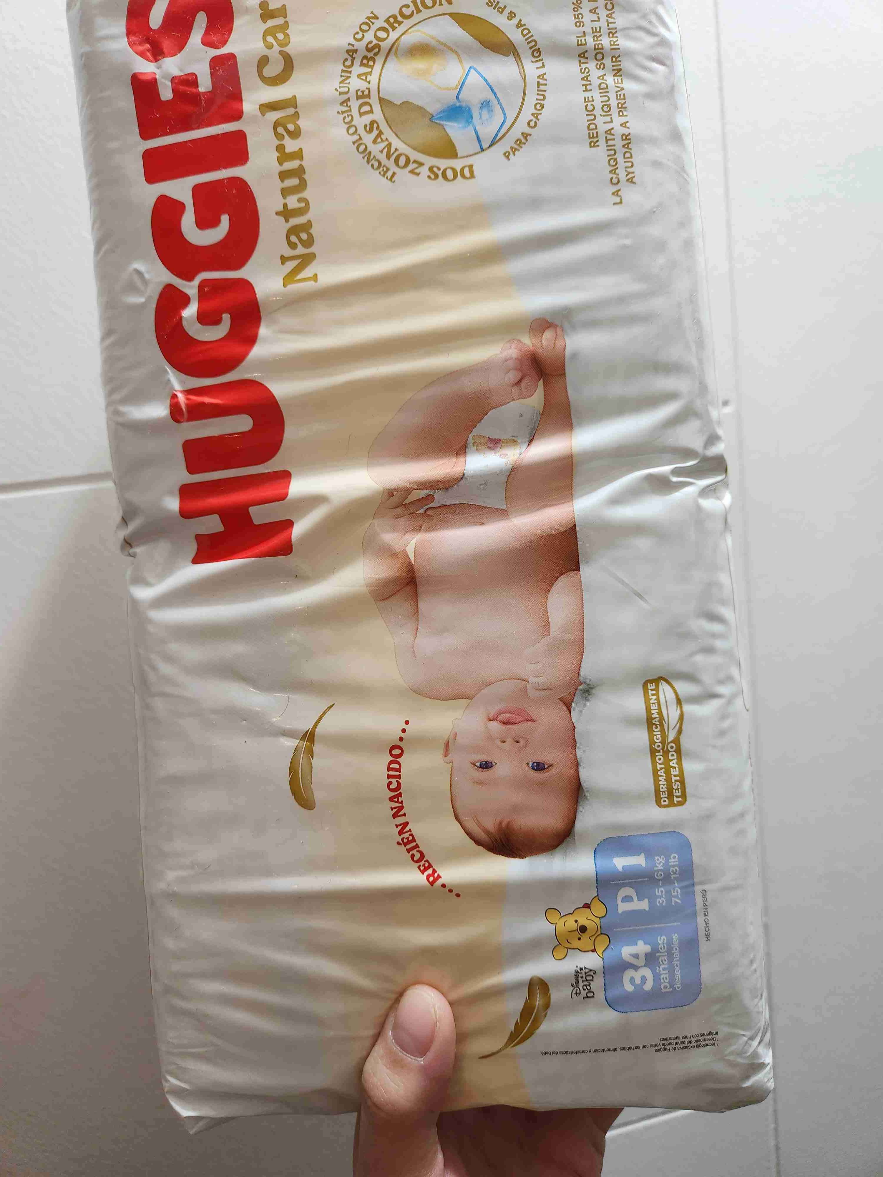 Pañales Huggies Natural Care P1 - miniatura 1