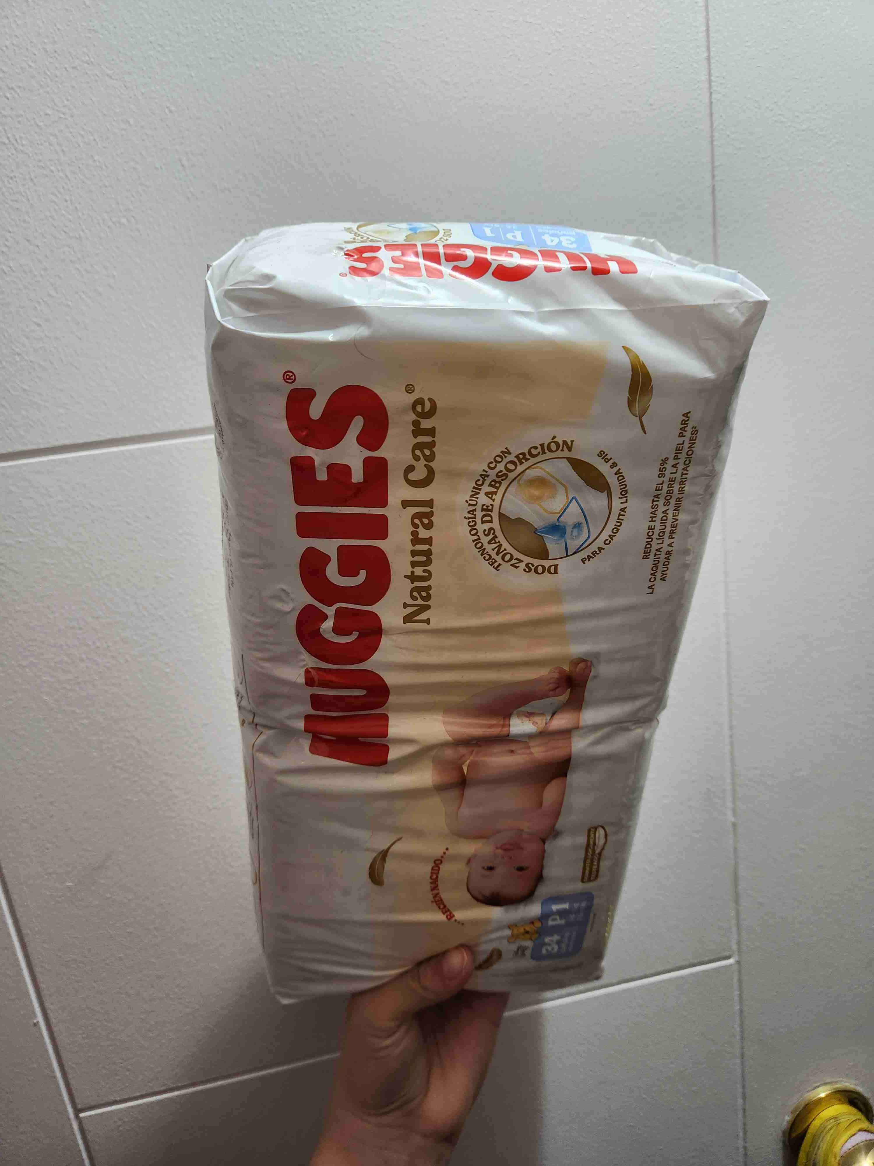 Pañales Huggies Natural Care P1 - miniatura 2