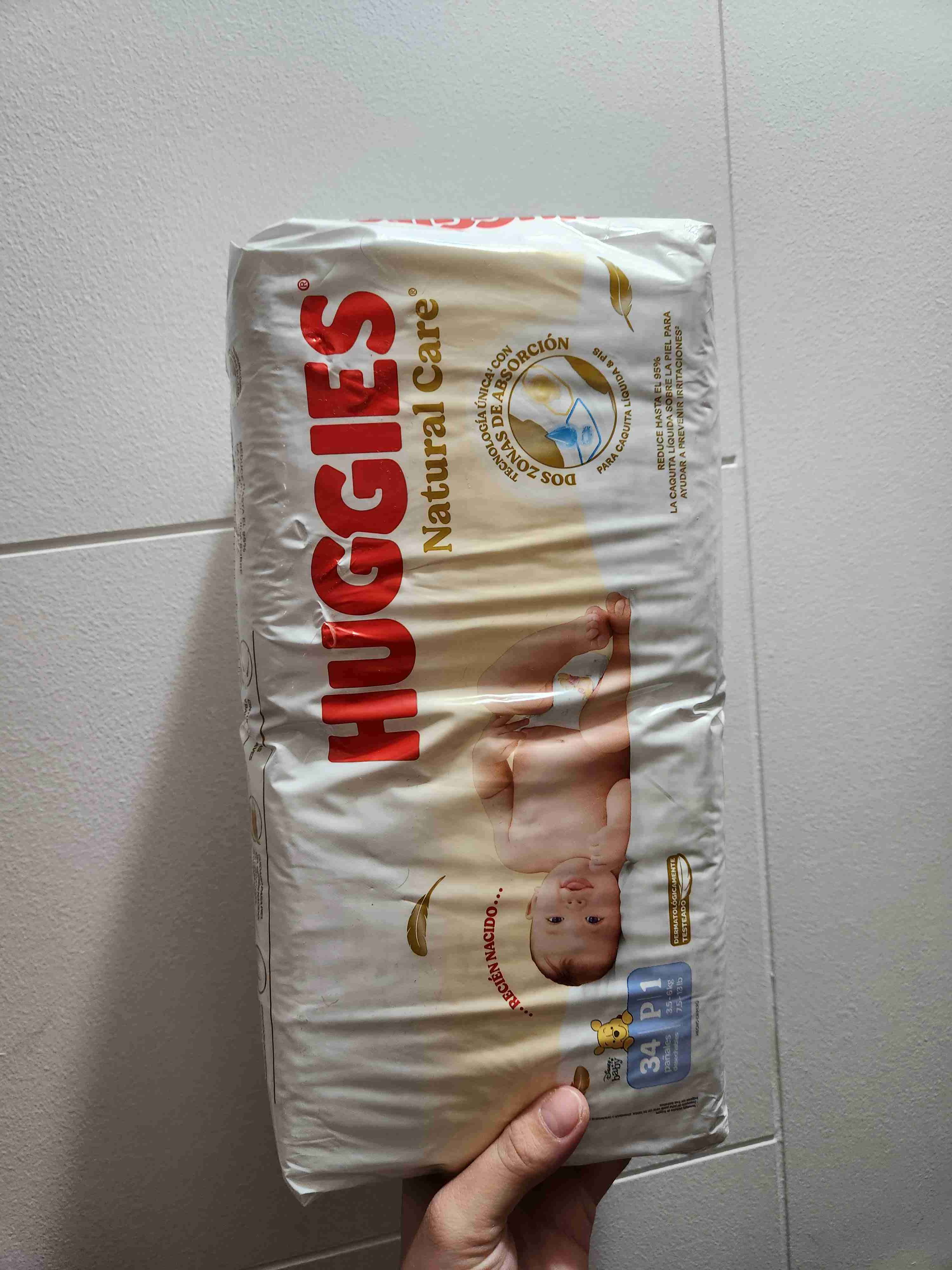 Pañales Huggies Natural Care P1 - miniatura 3