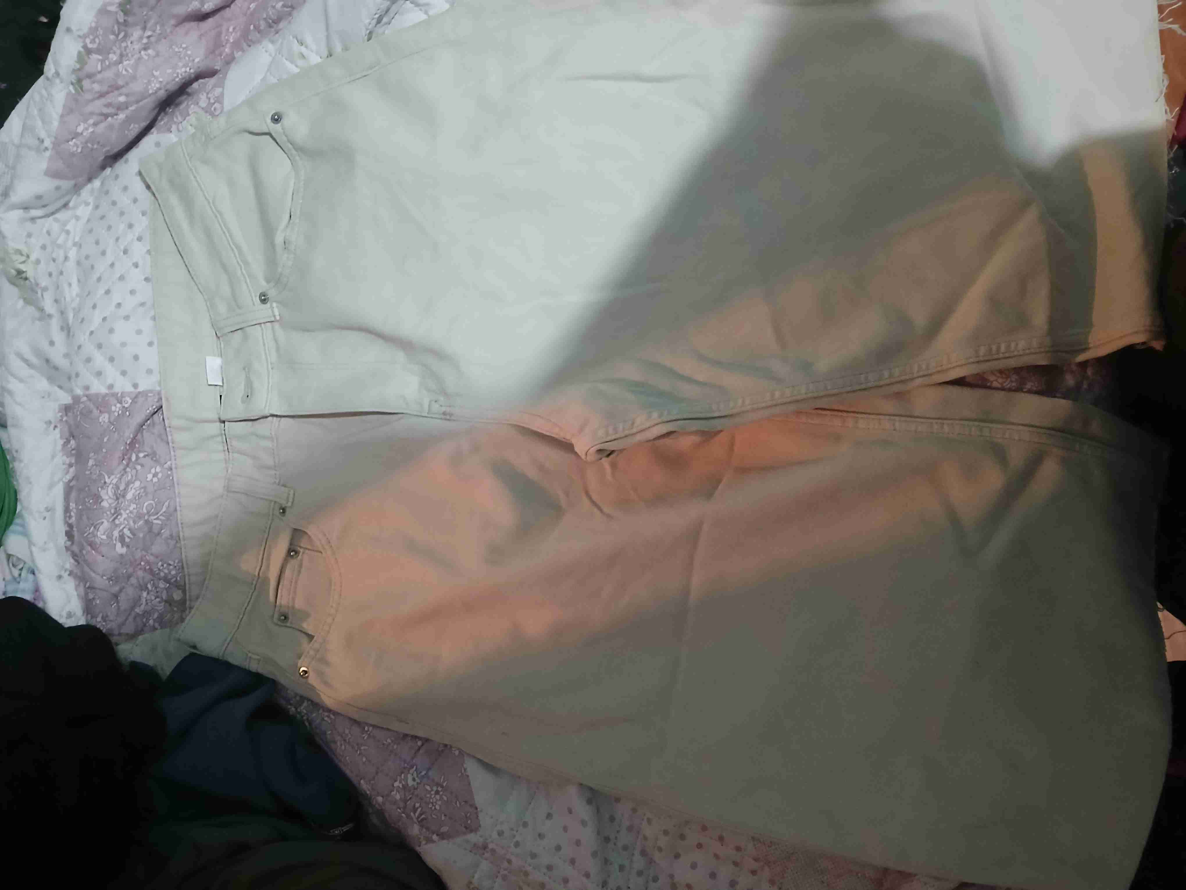 Pantalón beige unisex - miniatura 1