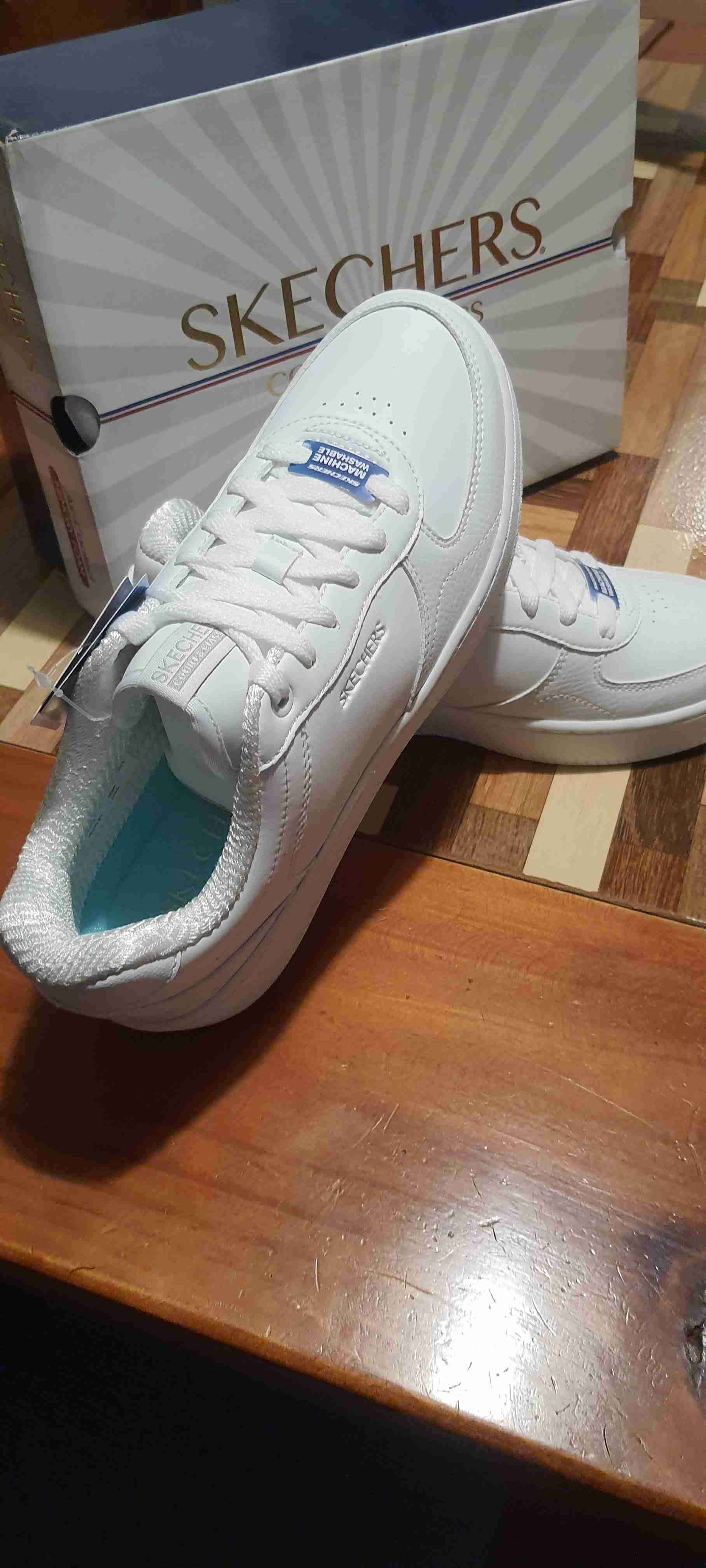 Zapatillas Skechers Court Classics blancas - miniatura 5