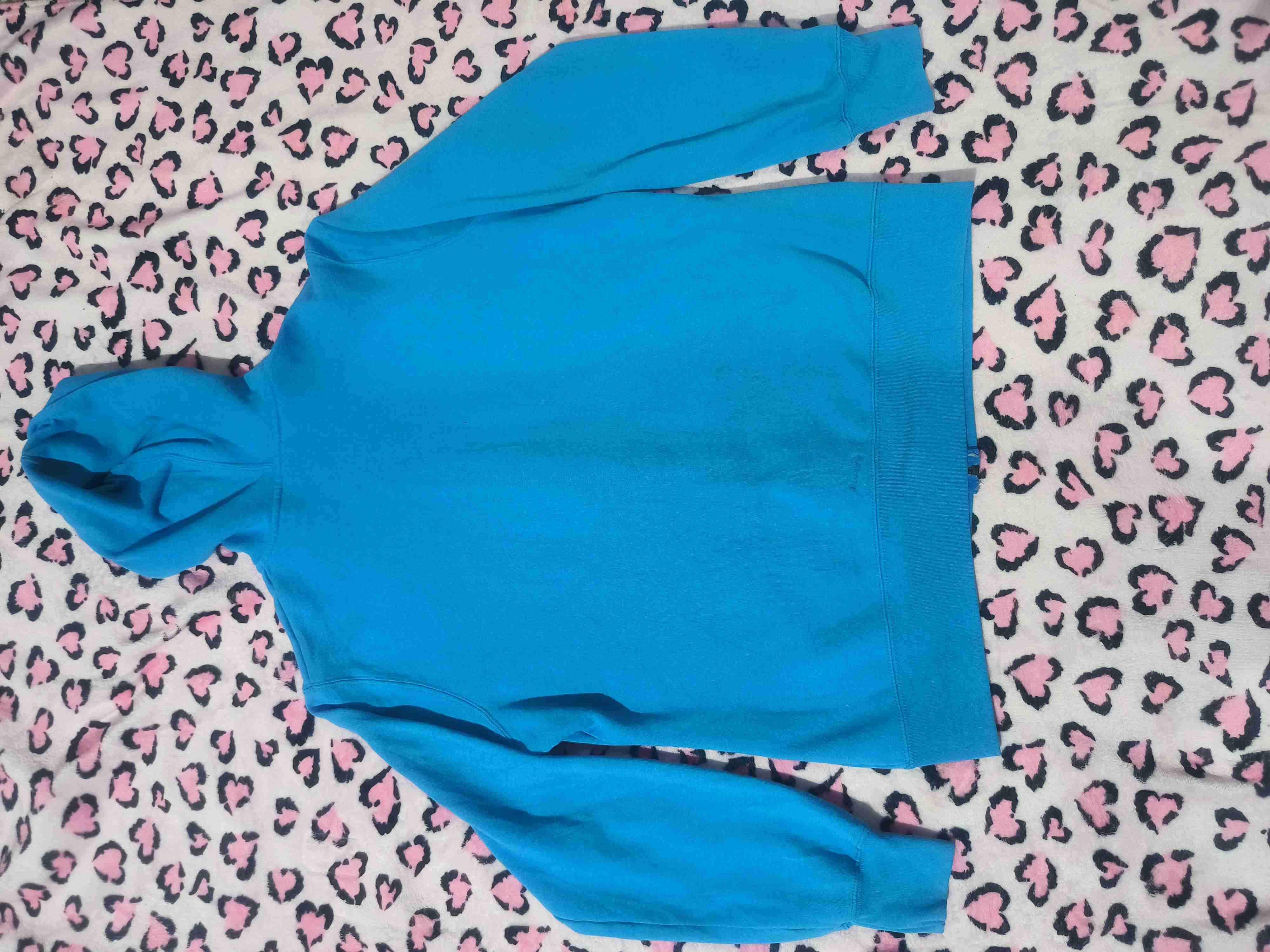 Polerón azul Harley Davidson y2k - miniatura 2