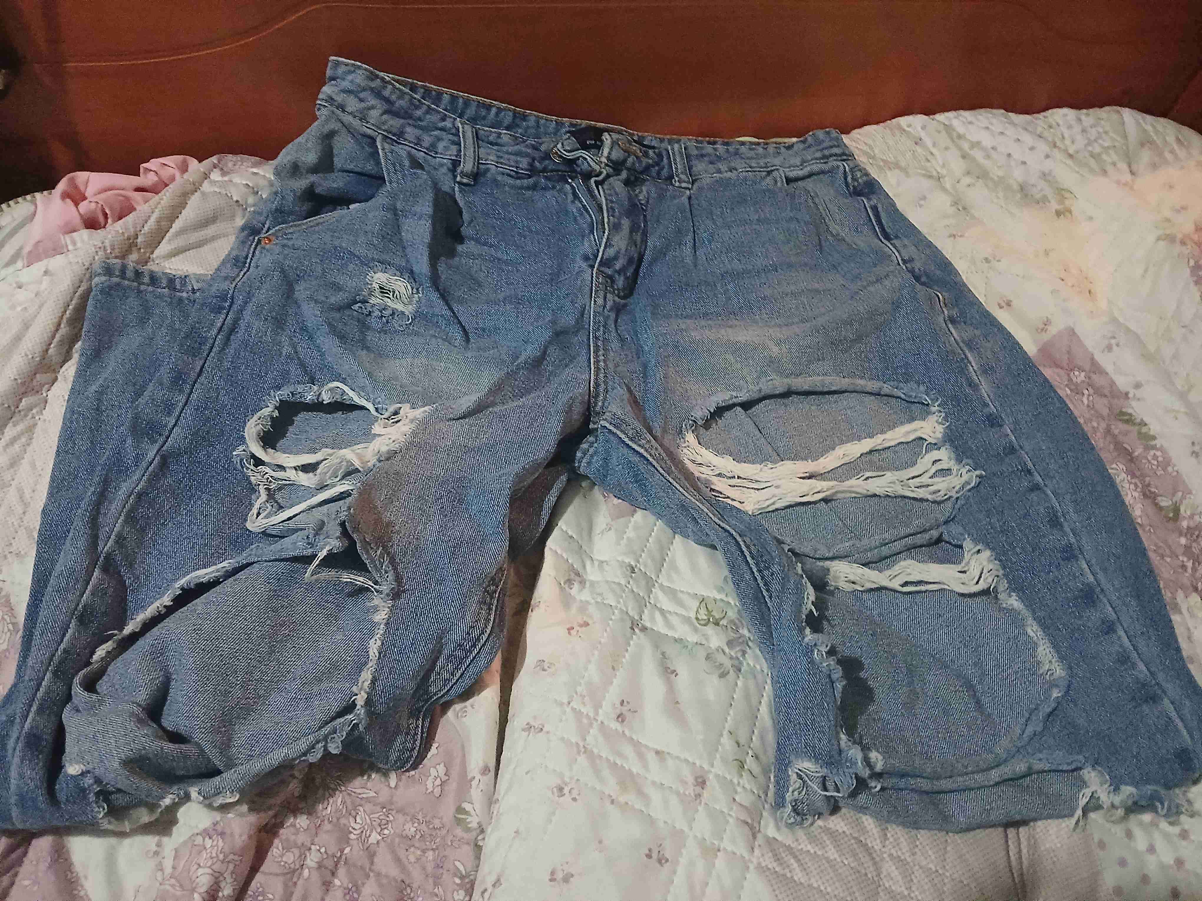 Jeans rotos azules - miniatura 2