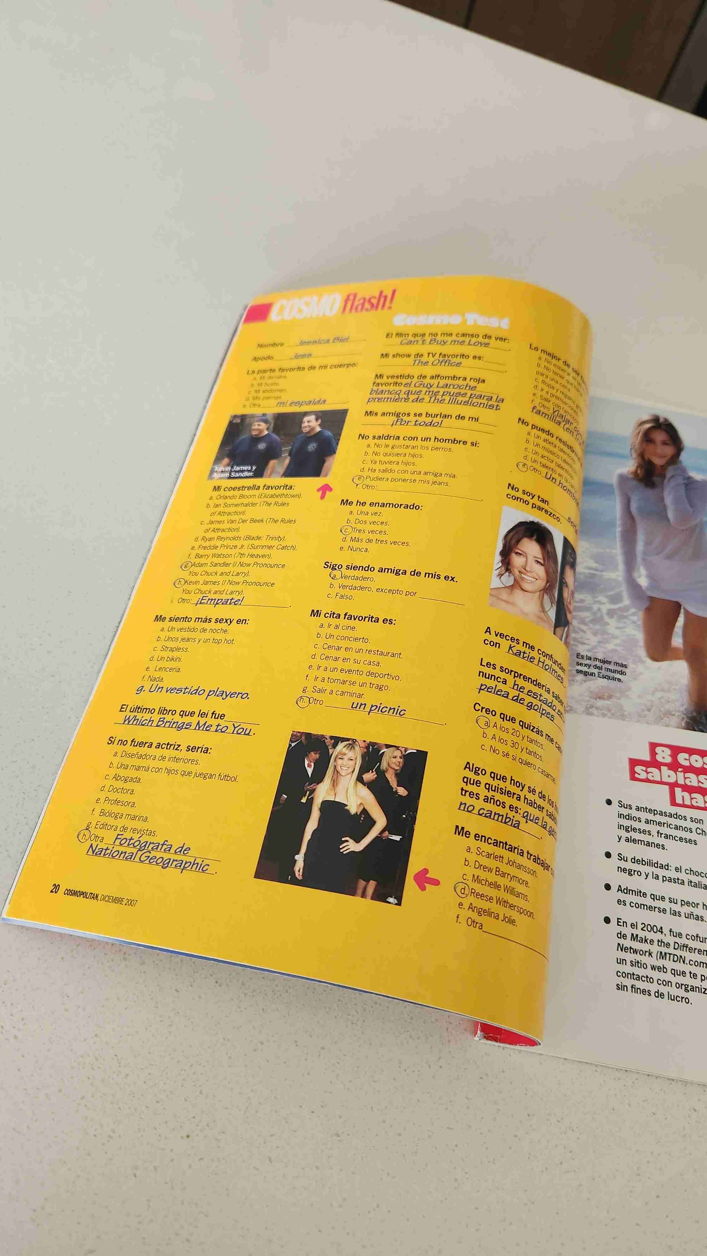 Revista Cosmopolitan 2007 - miniatura 3