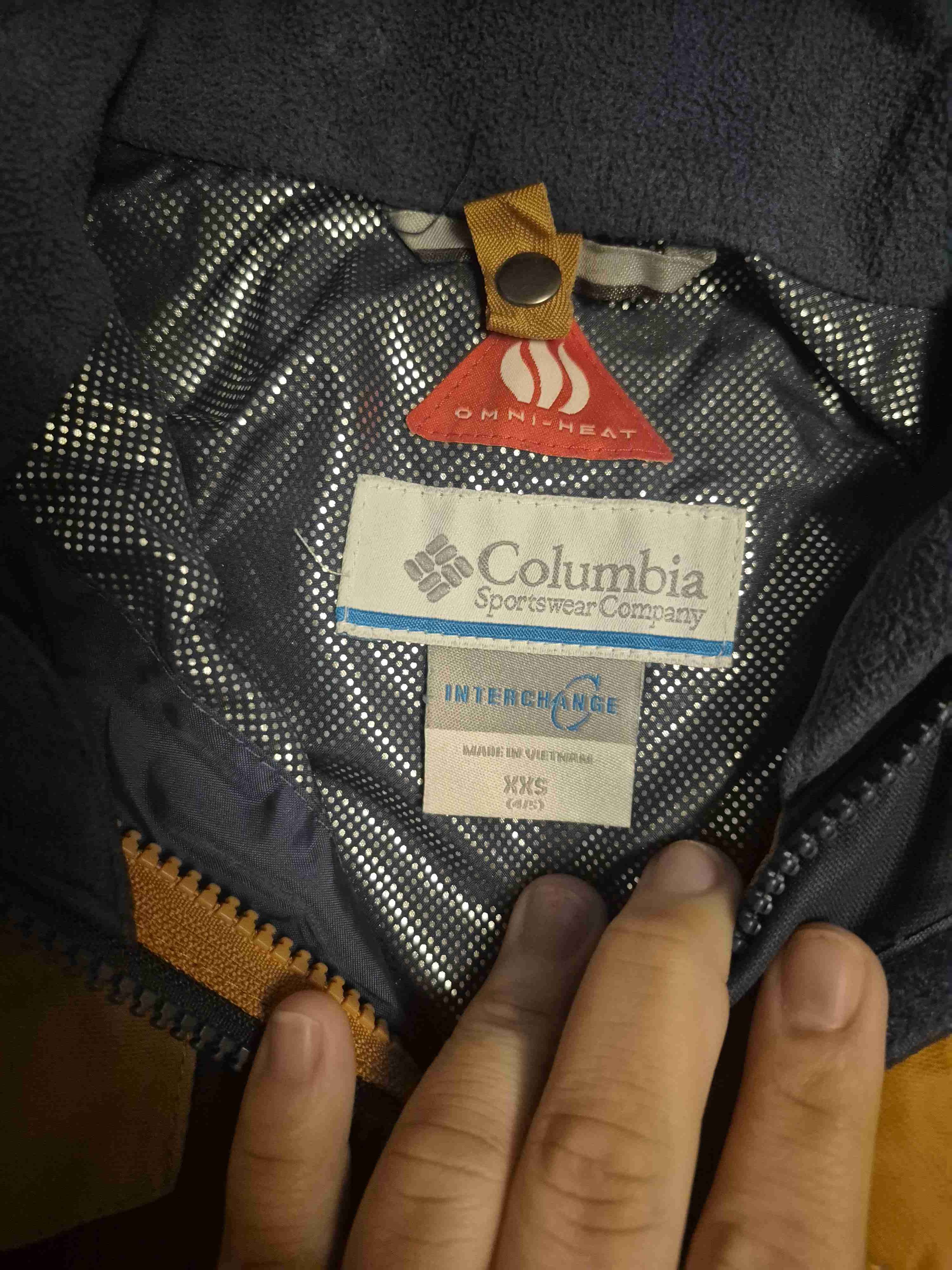 Chaqueta Columbia amarilla - miniatura 2