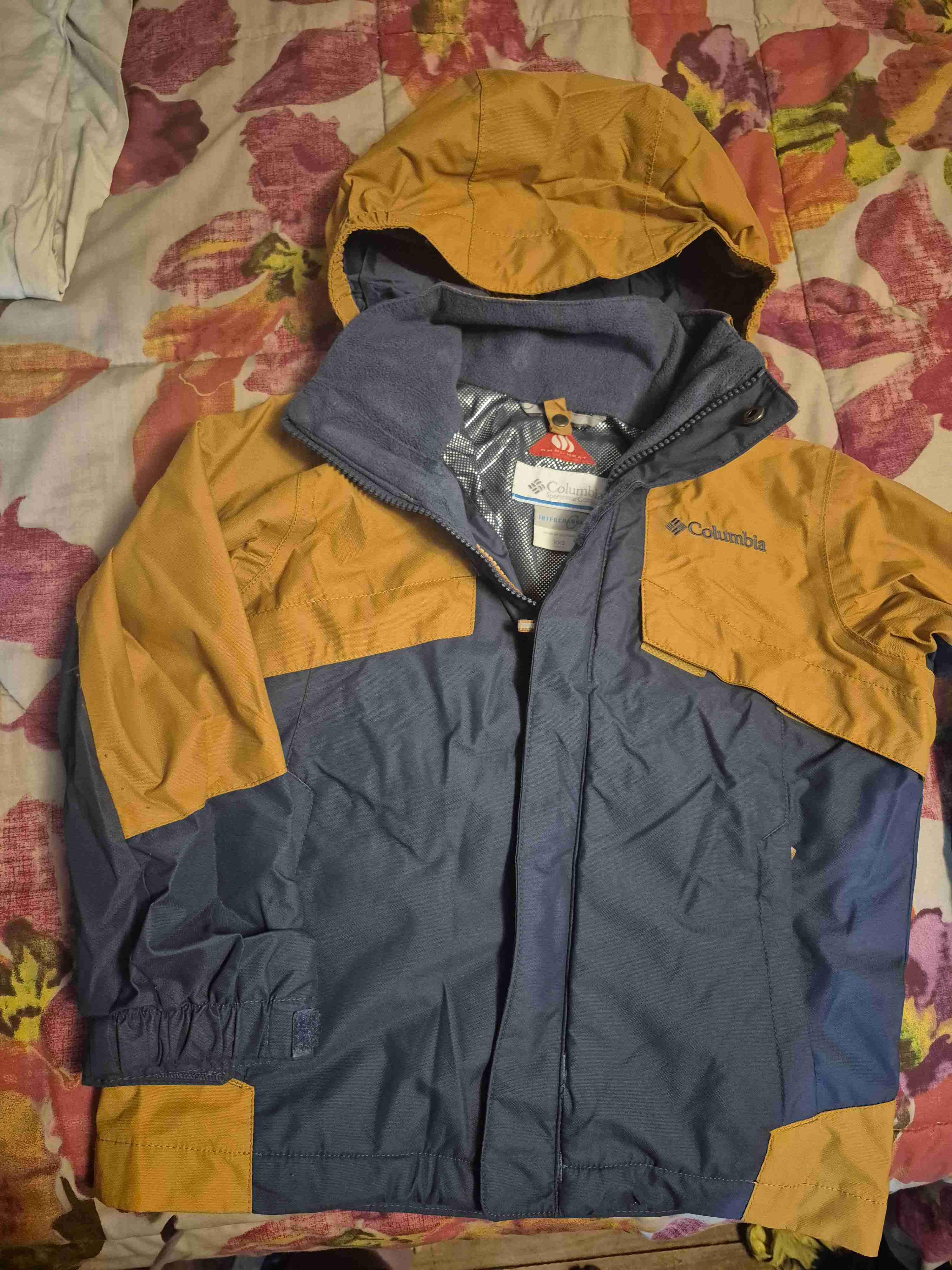 Chaqueta Columbia amarilla - miniatura 3