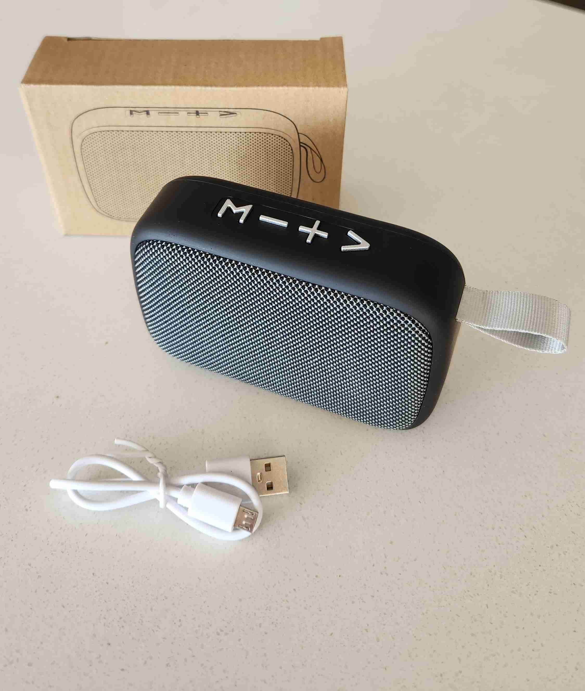 Parlante Bluetooth portátil negro - miniatura 1