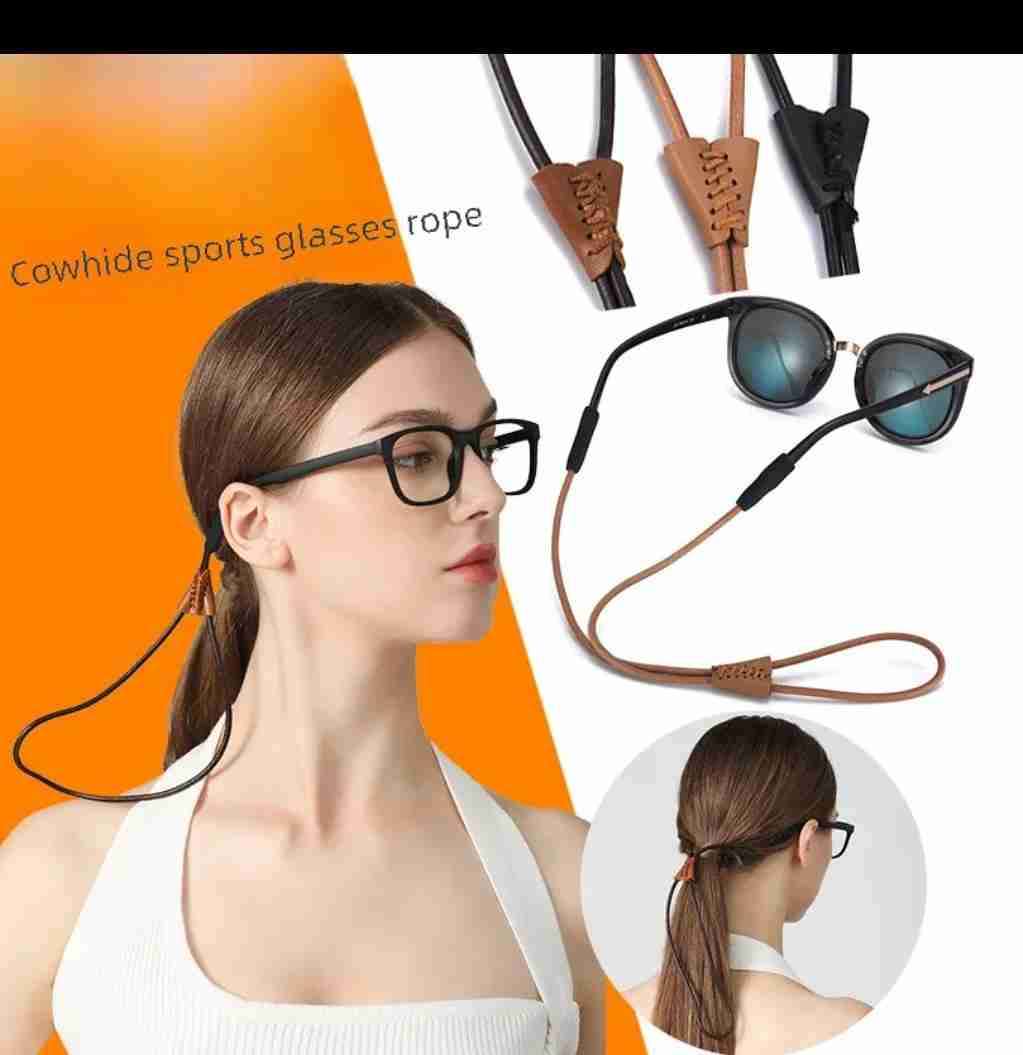 Correa strap café para anteojos - miniatura 3