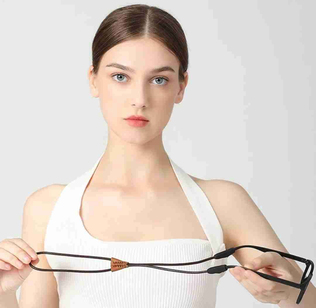 Correa strap café para anteojos - miniatura 4