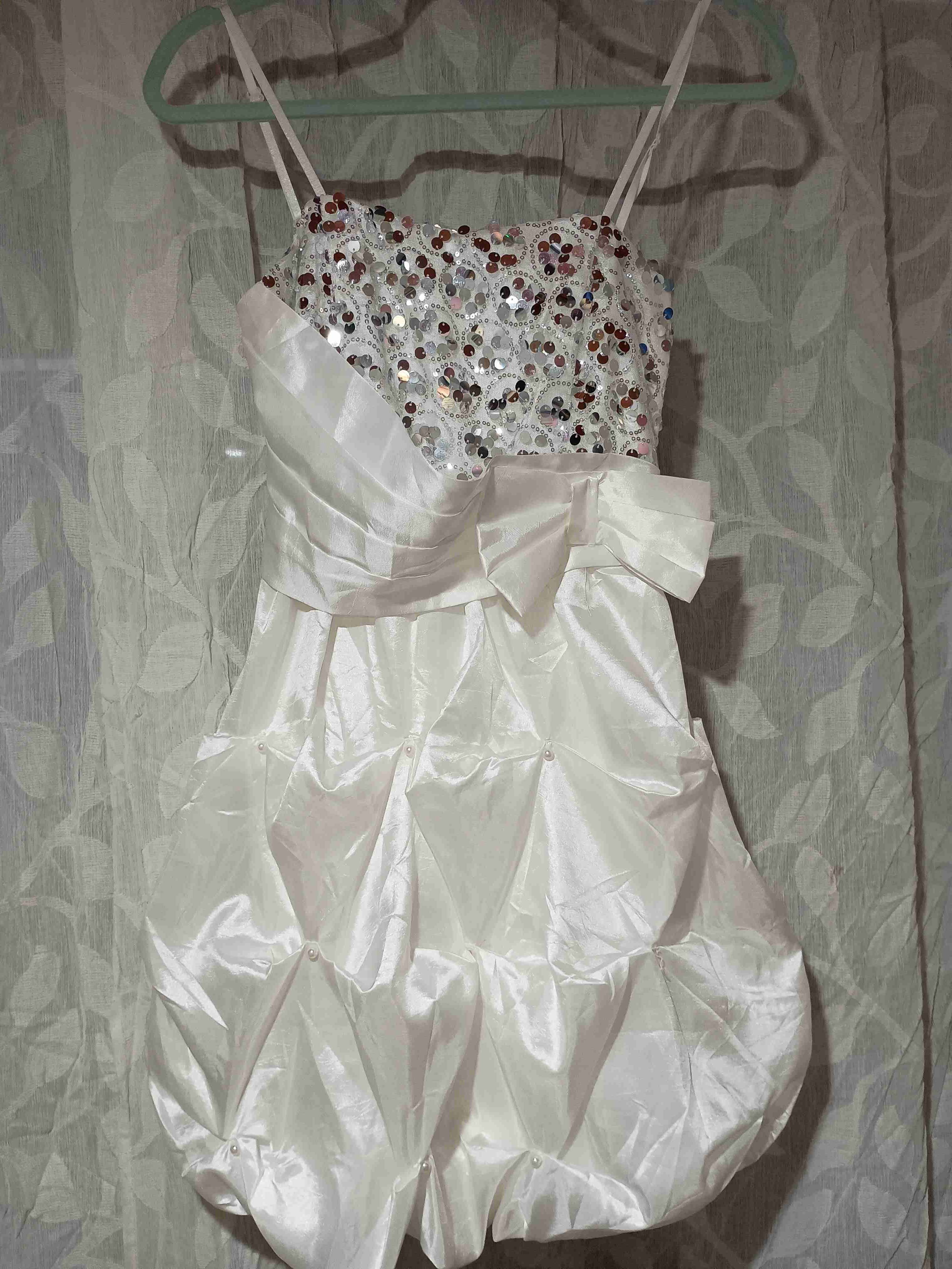 Vestido negro con flecos - miniatura 5