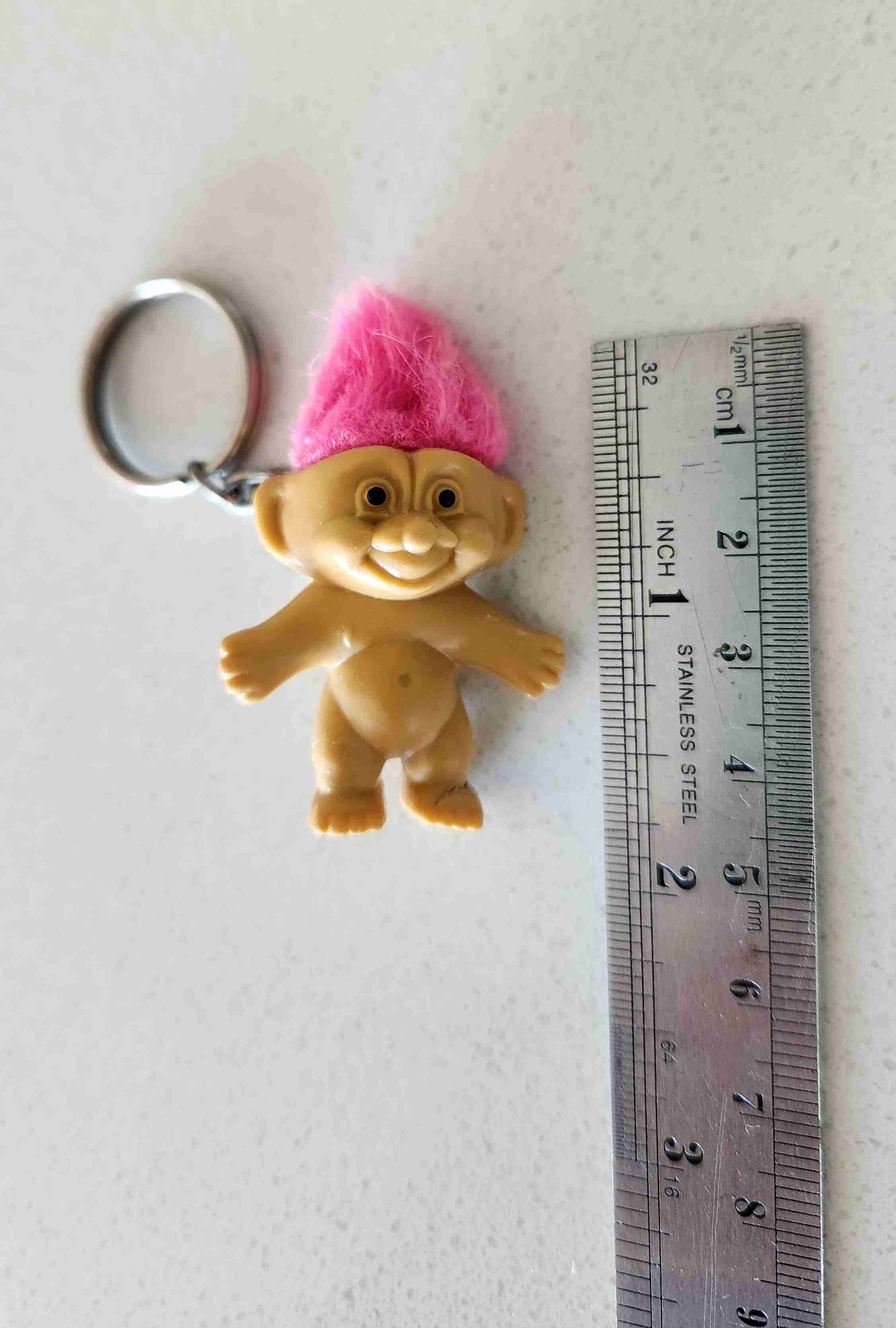 Llavero muñeco troll años 90 - miniatura 1