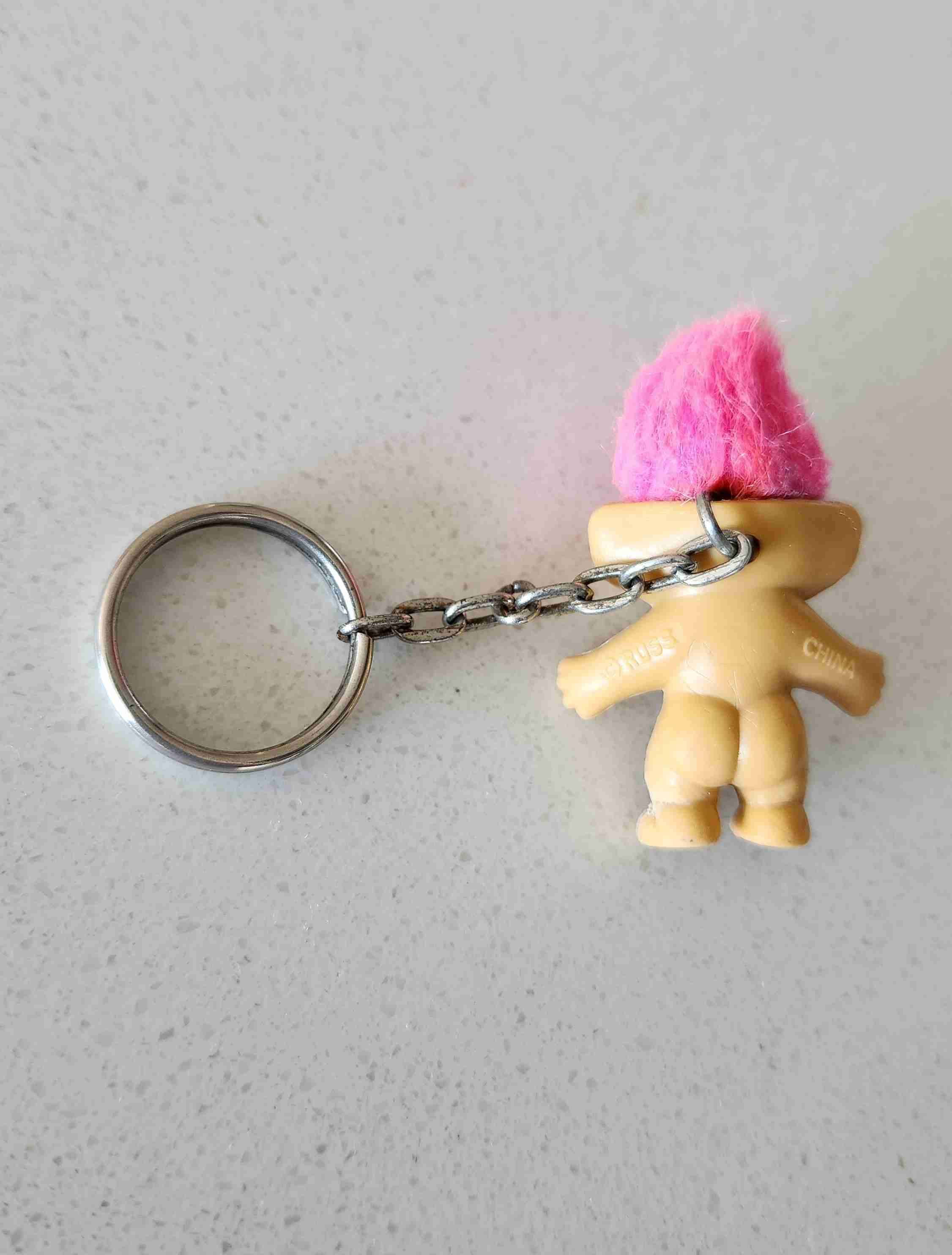 Llavero muñeco troll años 90 - miniatura 3