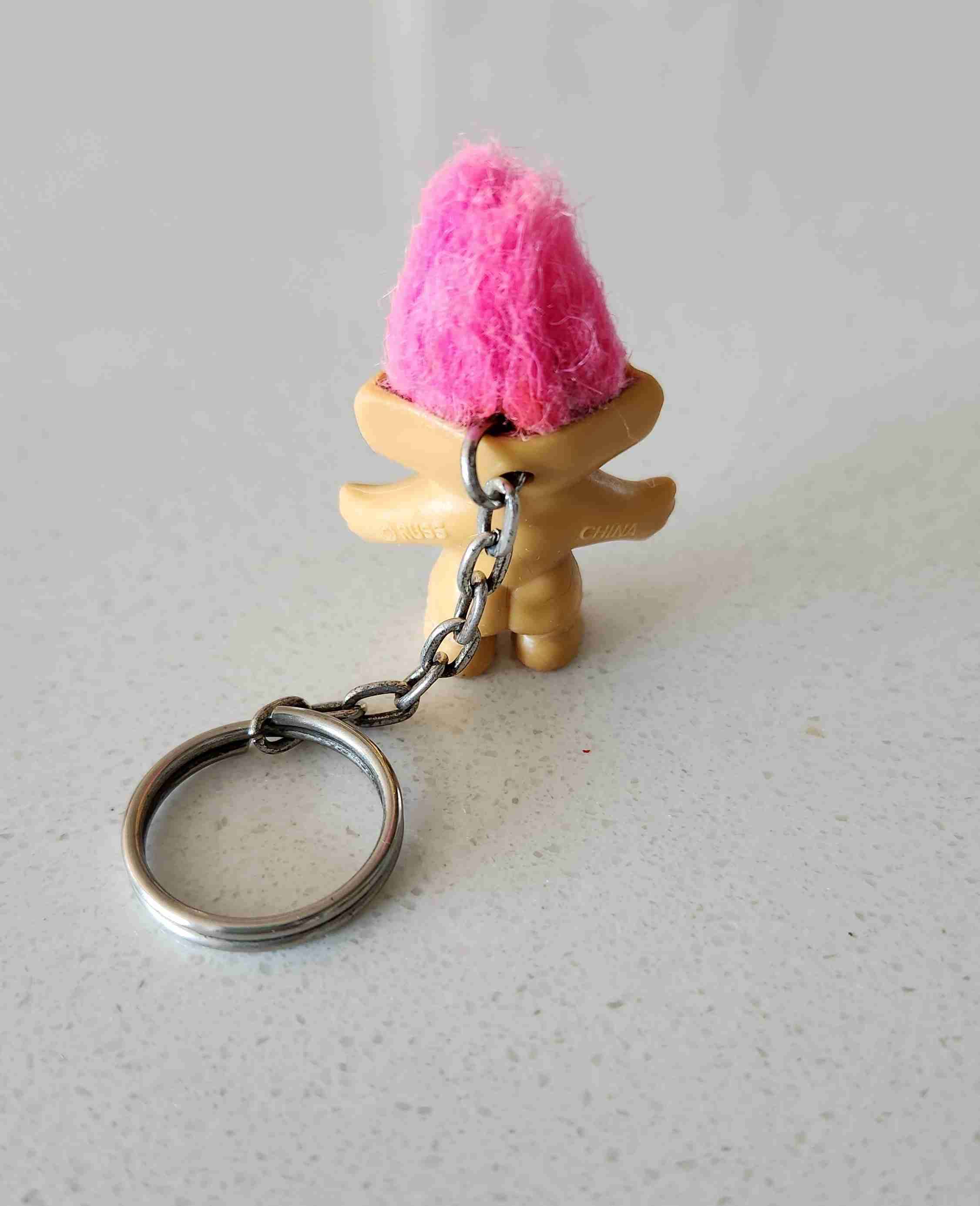 Llavero muñeco troll años 90 - miniatura 5