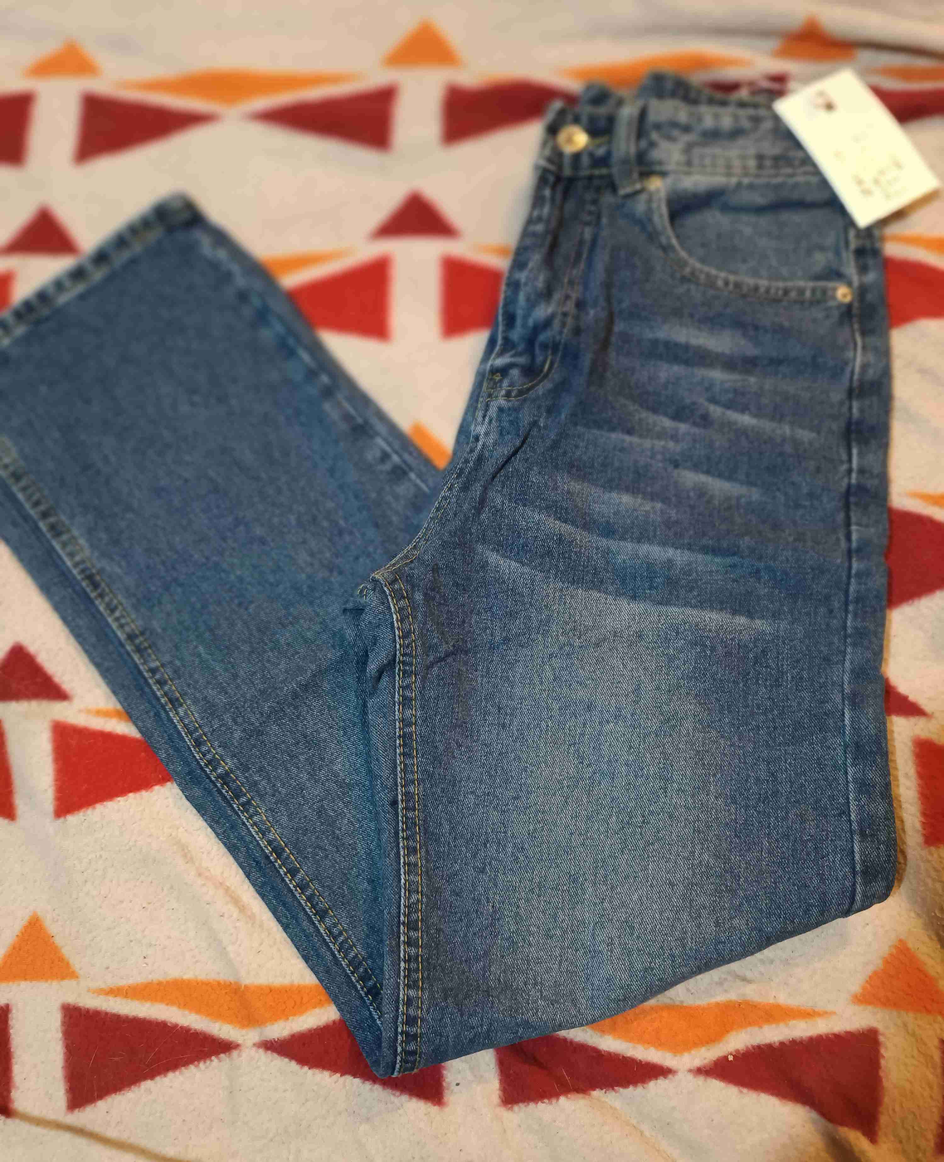 Jeans azul clásico anchos