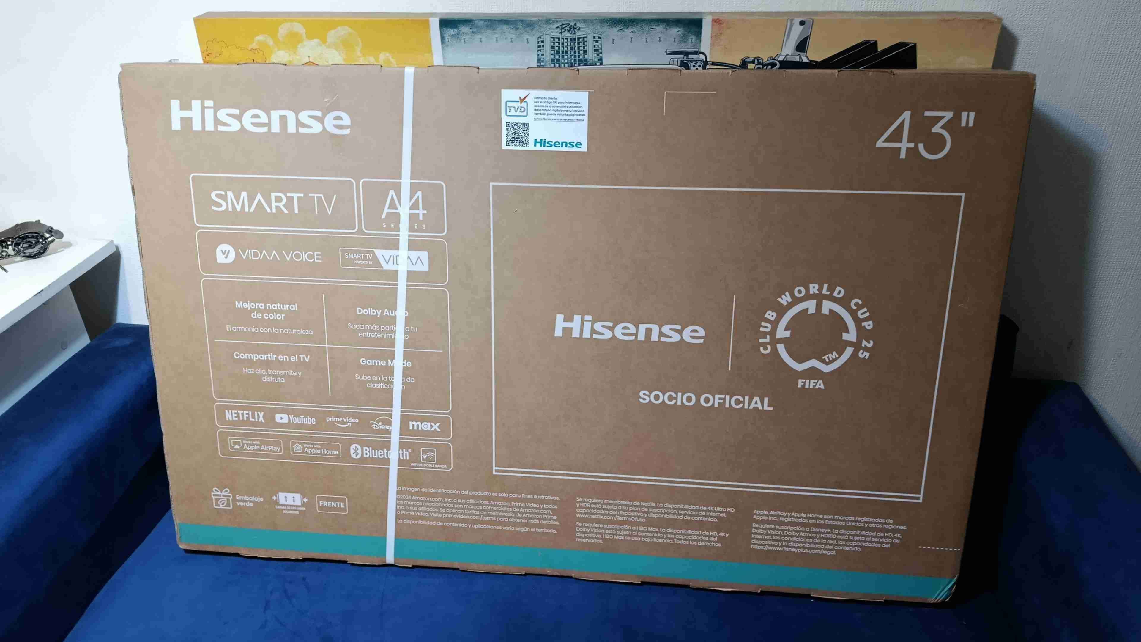 Smart TV Hisense 43 pulgadas nuevo - miniatura 1