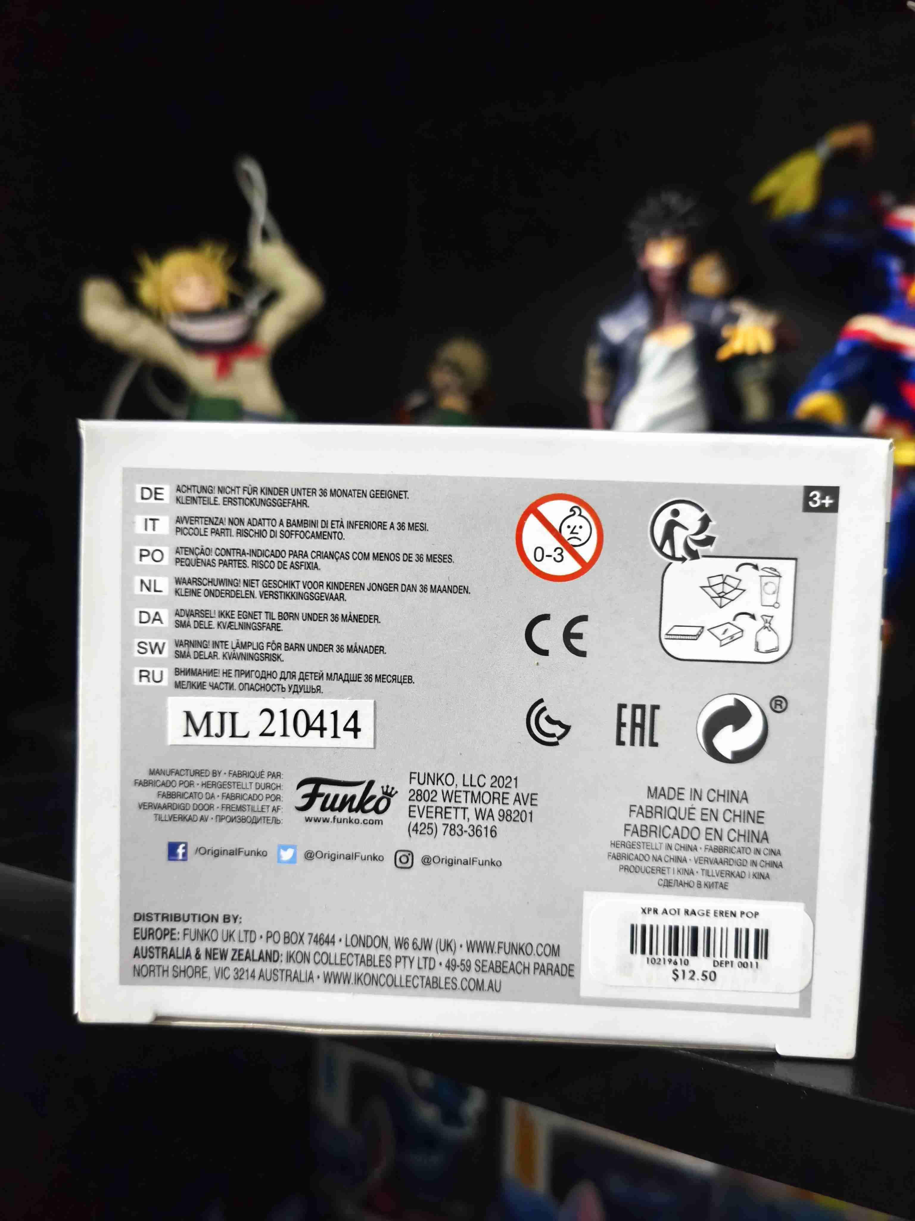 Funko Pop Eren Titan Form Exclusivo Hot Topic - 6