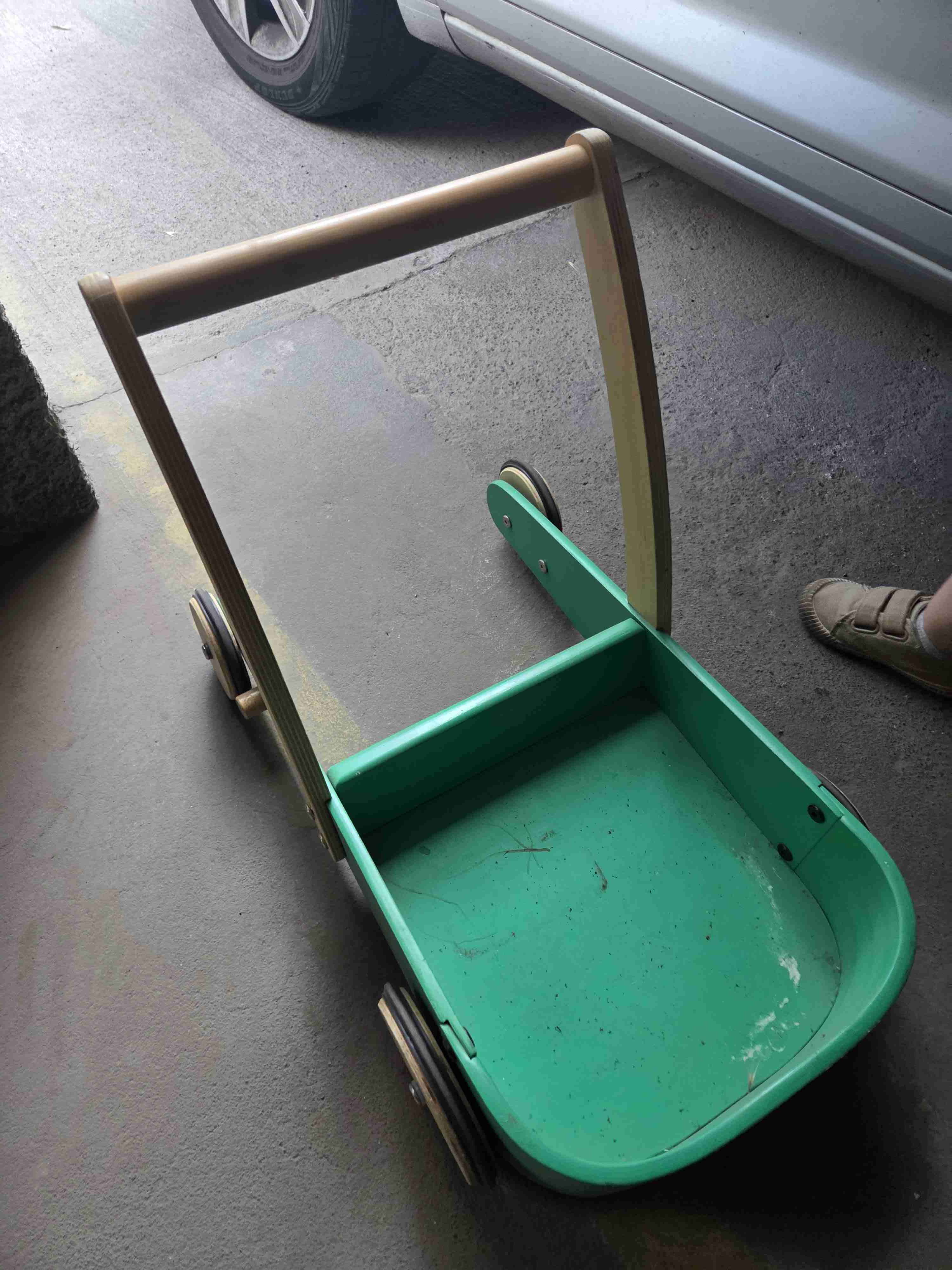 Carrito de madera para niños. Roda. - miniatura 2