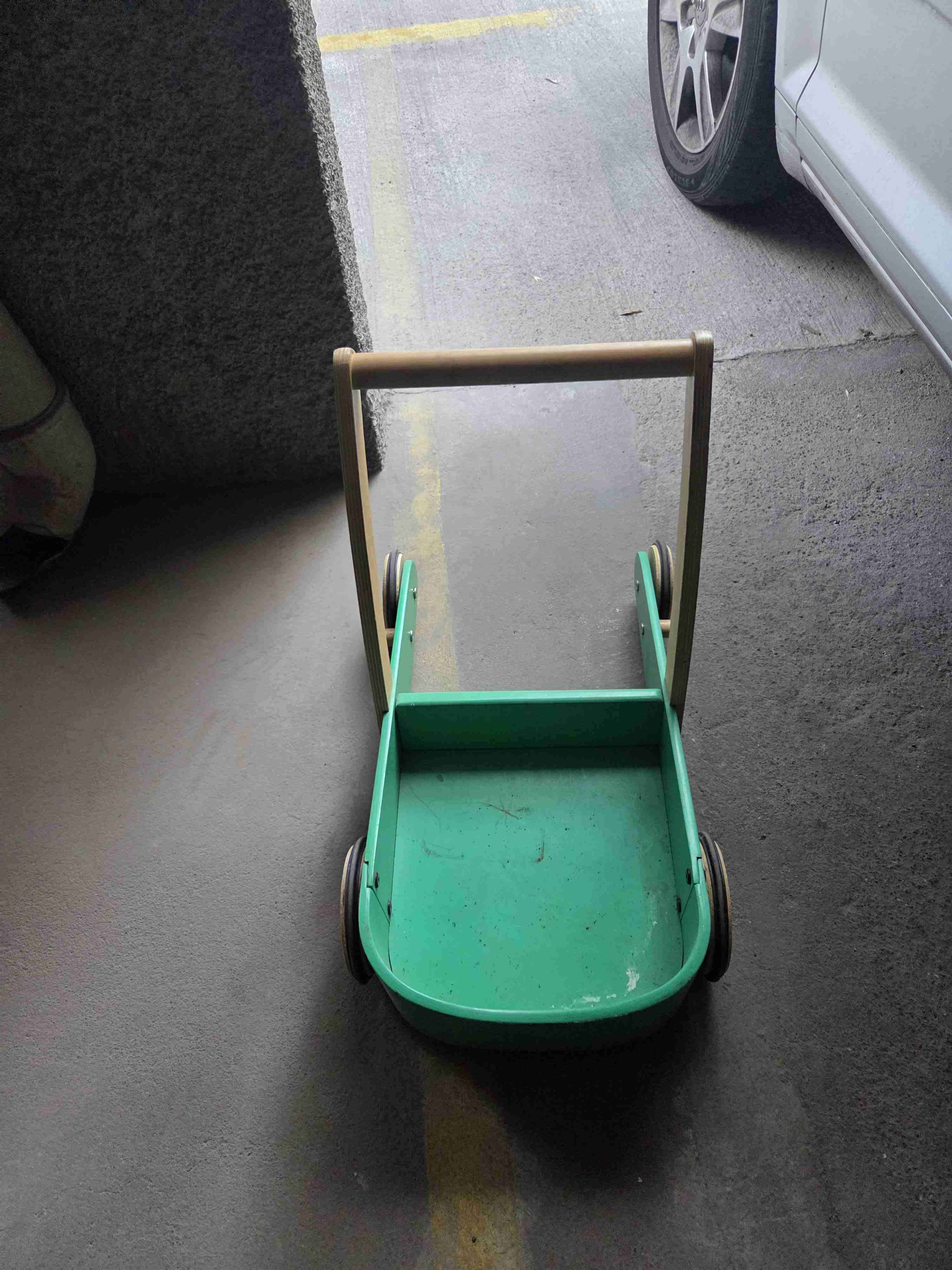 Carrito de madera para niños. Roda. - miniatura 3