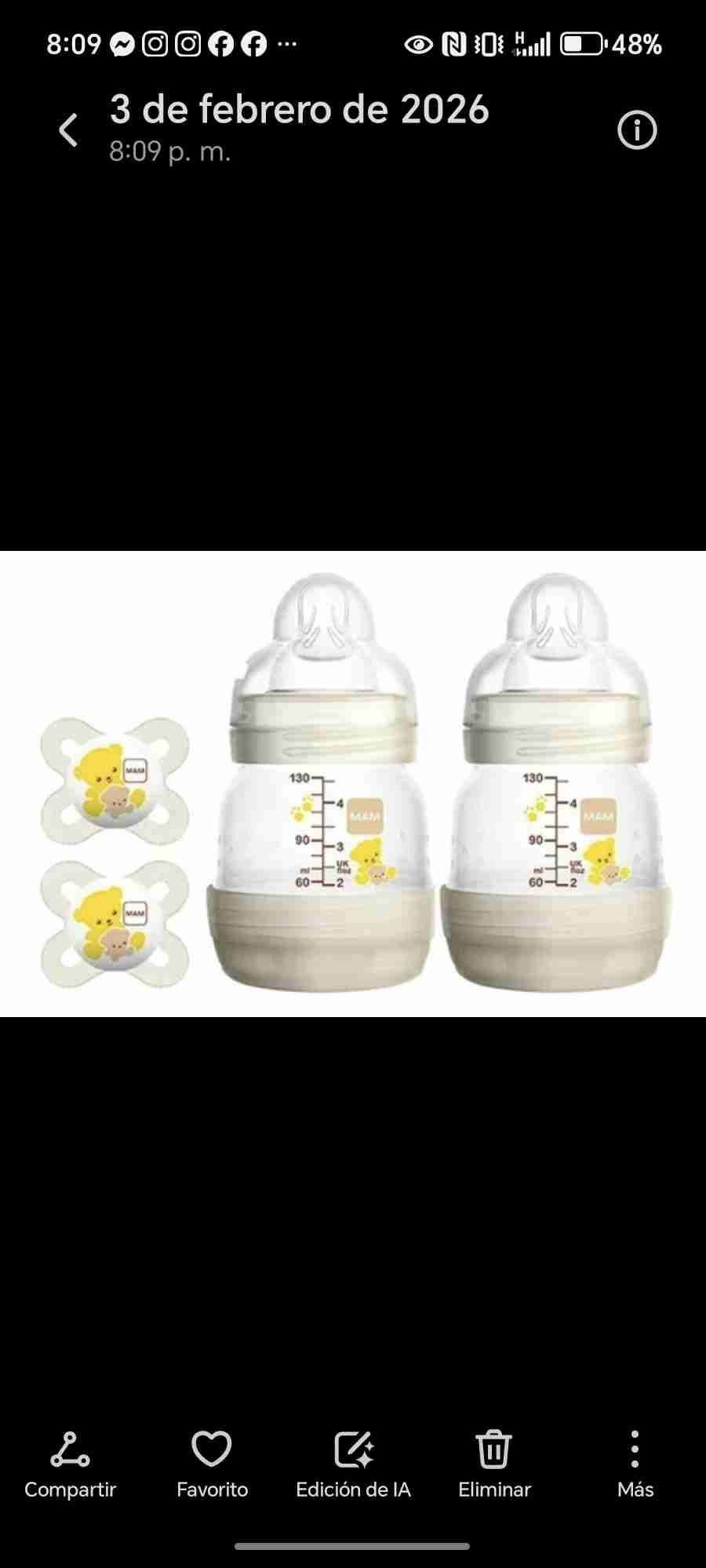 Mamadera anti-cólicos MAM - miniatura 3