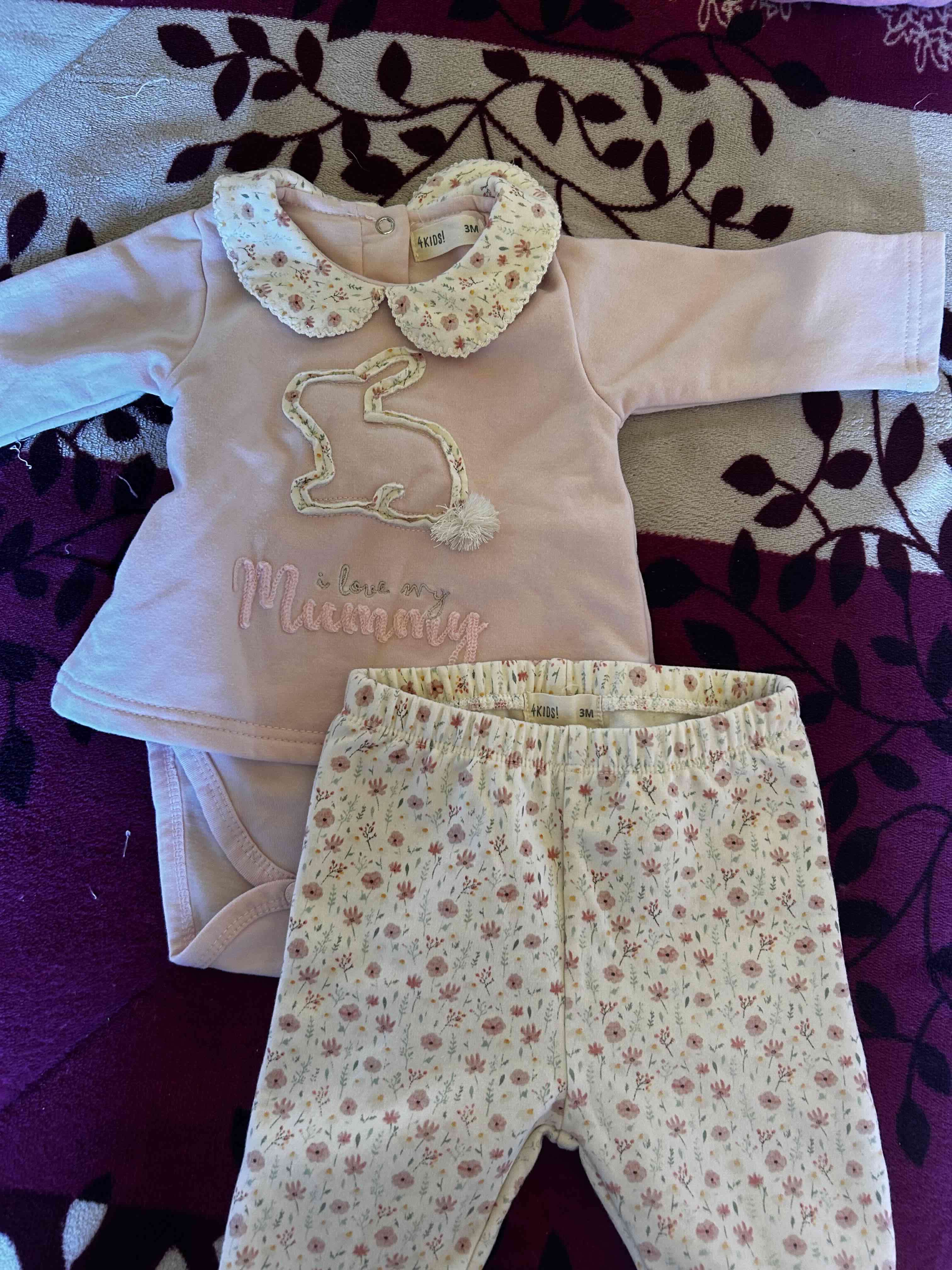Conjunto bebé 4 kids 3 meses