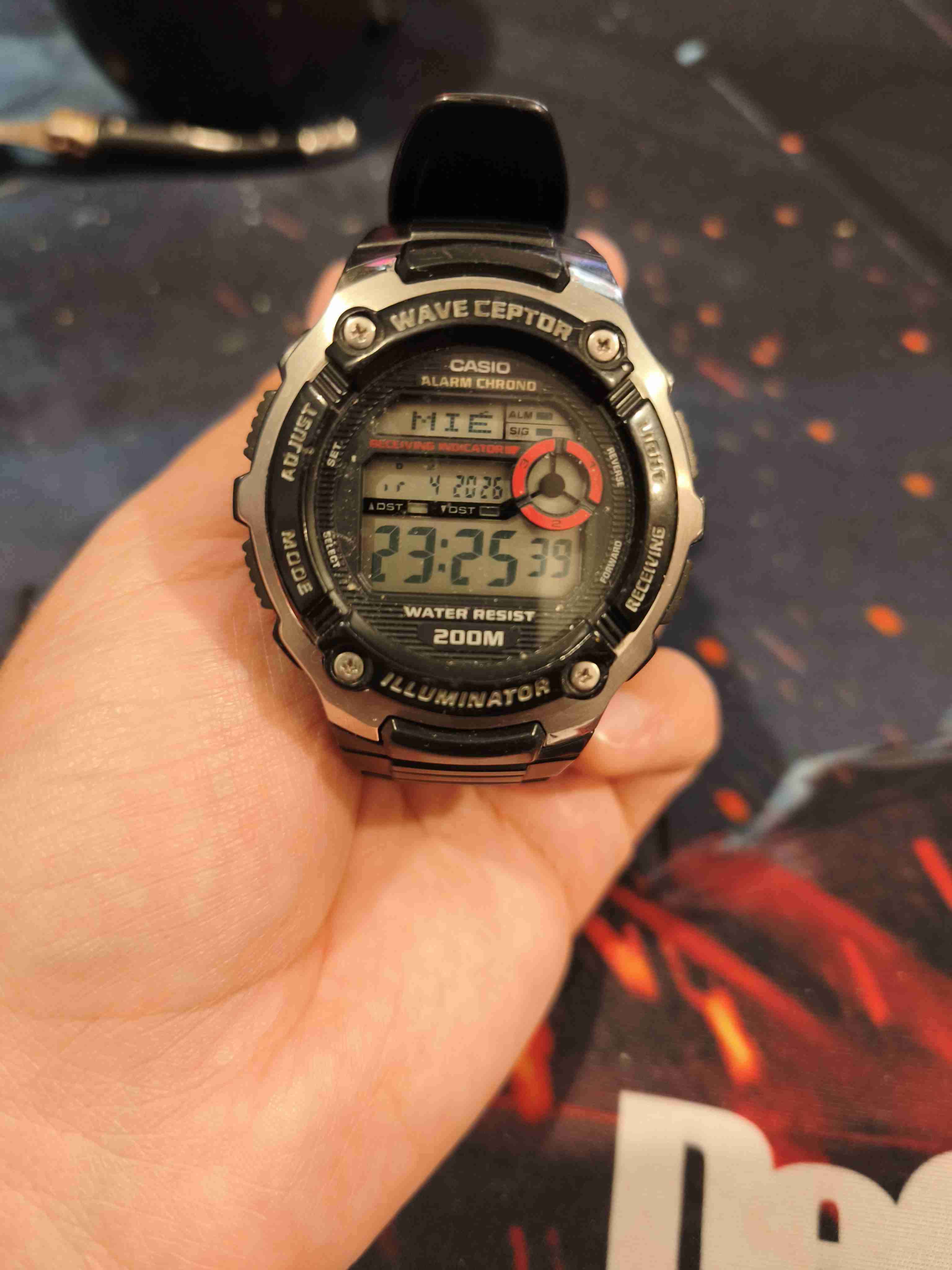 Reloj Casio Wave Ceptor Digital - miniatura 1