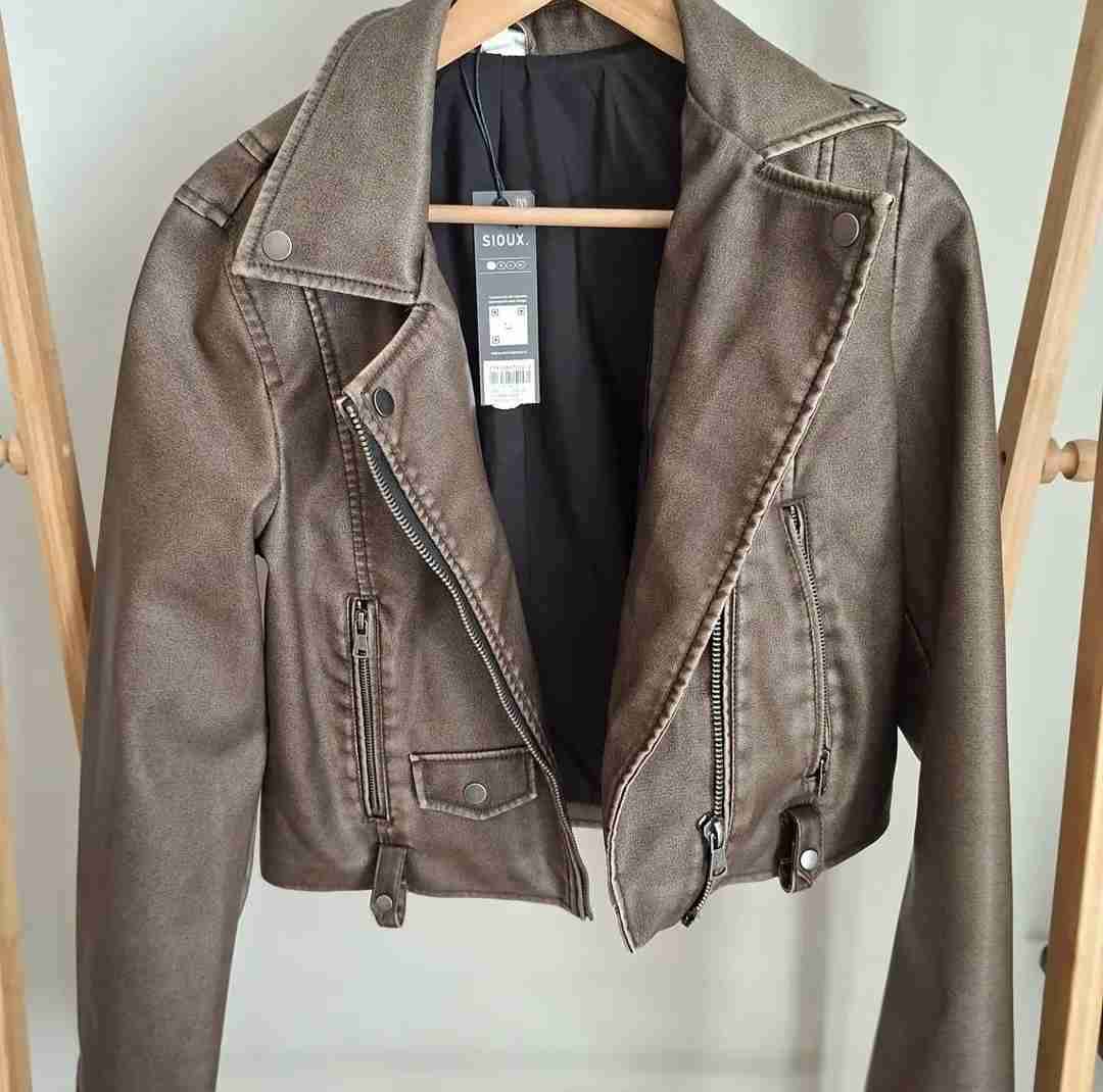 Chaqueta biker café Sioux