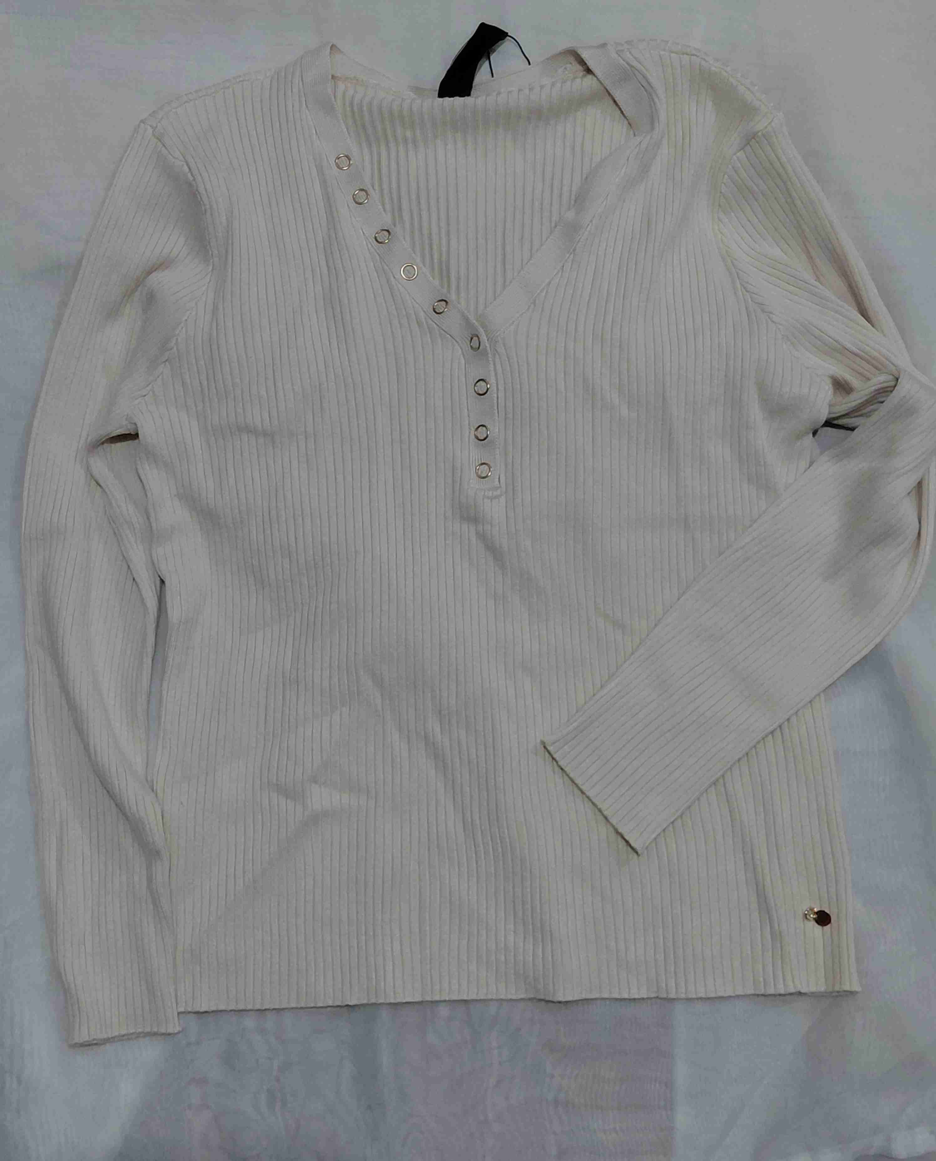 Chaleco acolchado beige - 2