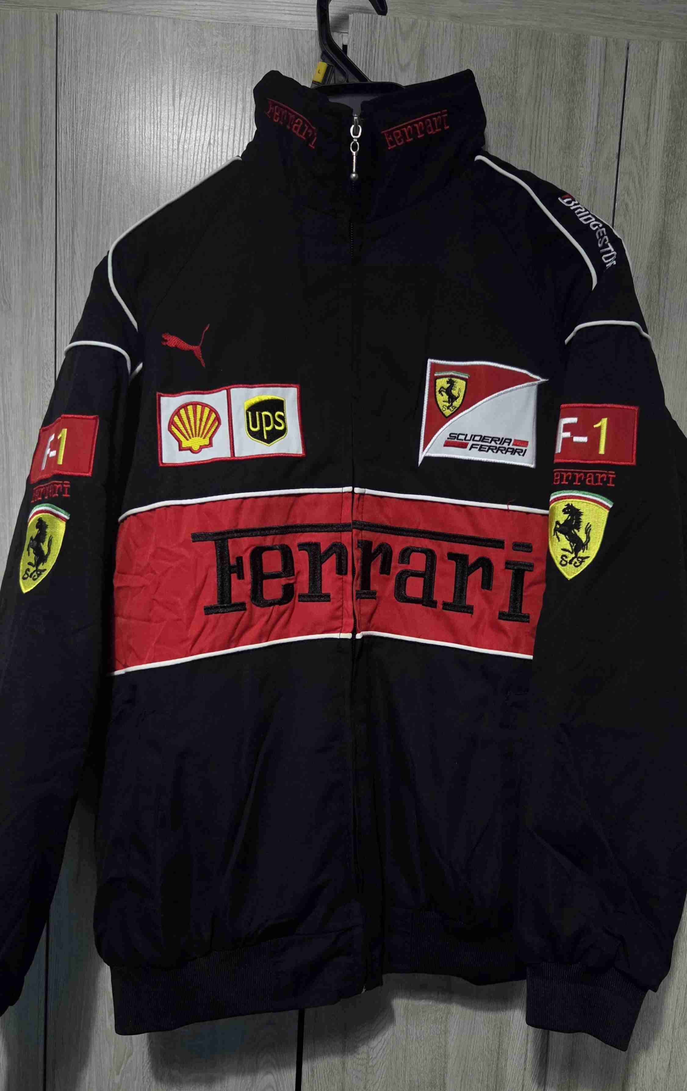 Chaqueta Ferrari Fórmula 1 negra - 1