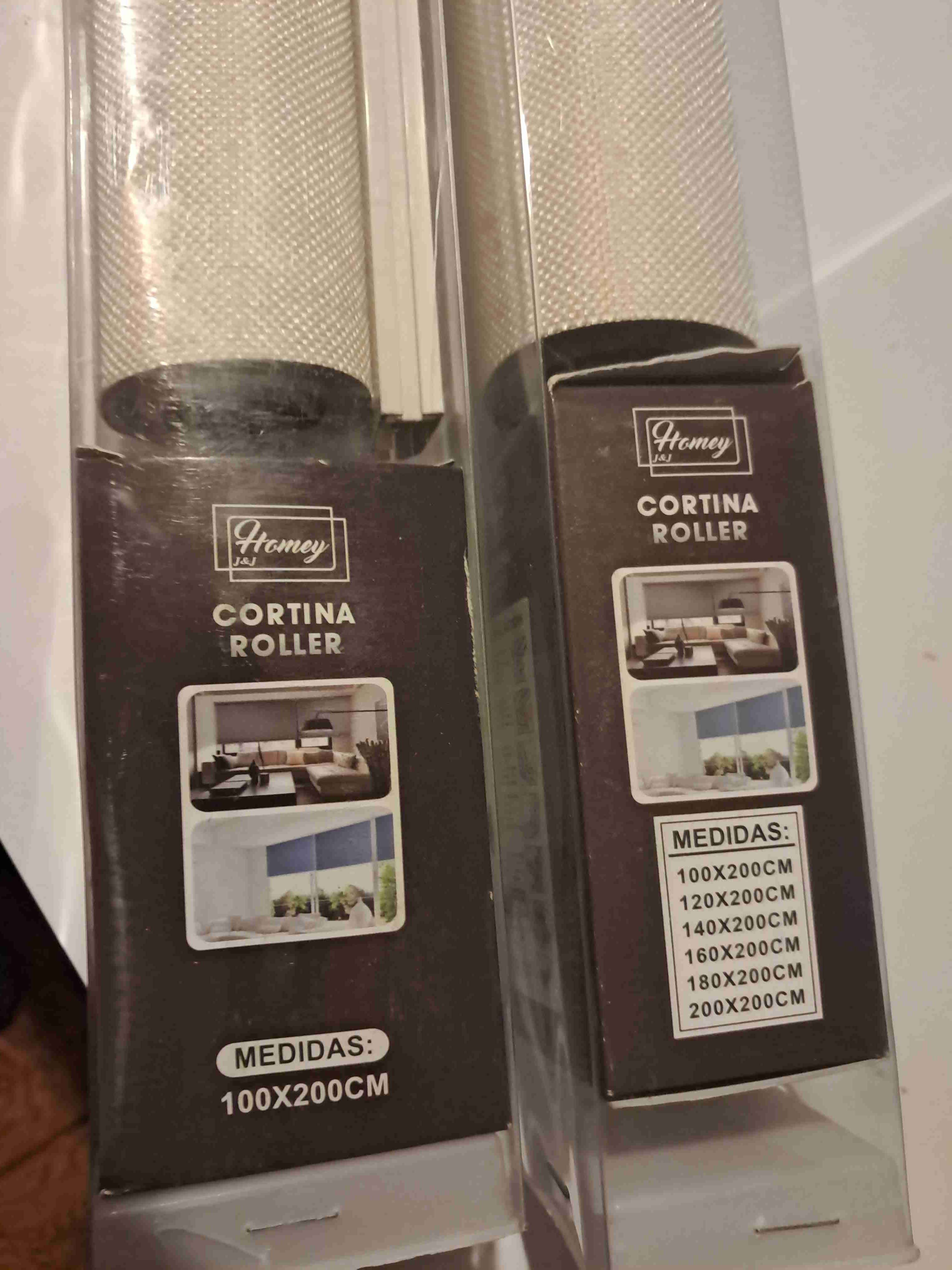 Cortina roller beige 100x200 cm - miniatura 2