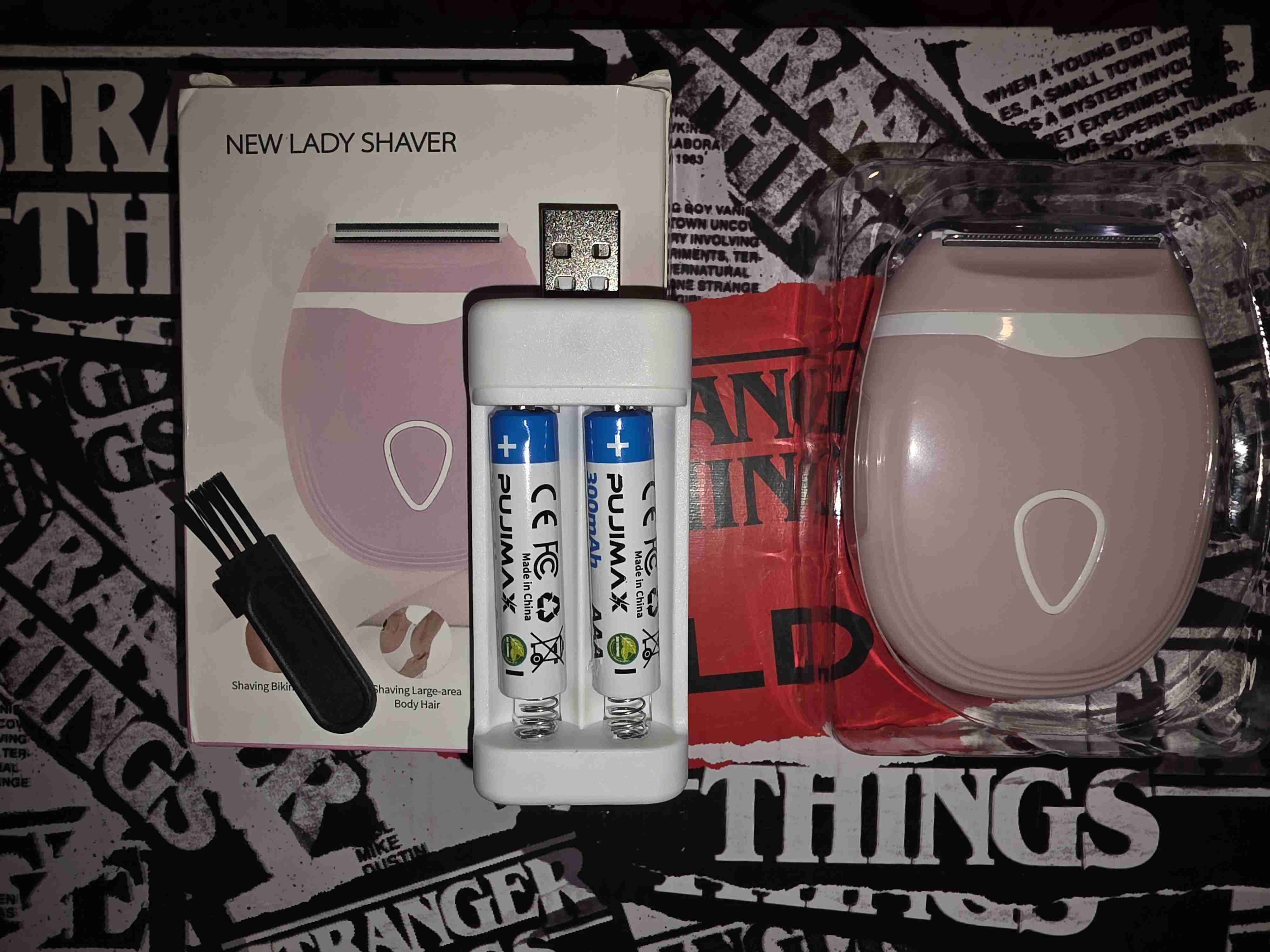 Depiladora Íntima Femenina Portátil + 2 Pilas AAA - miniatura 1