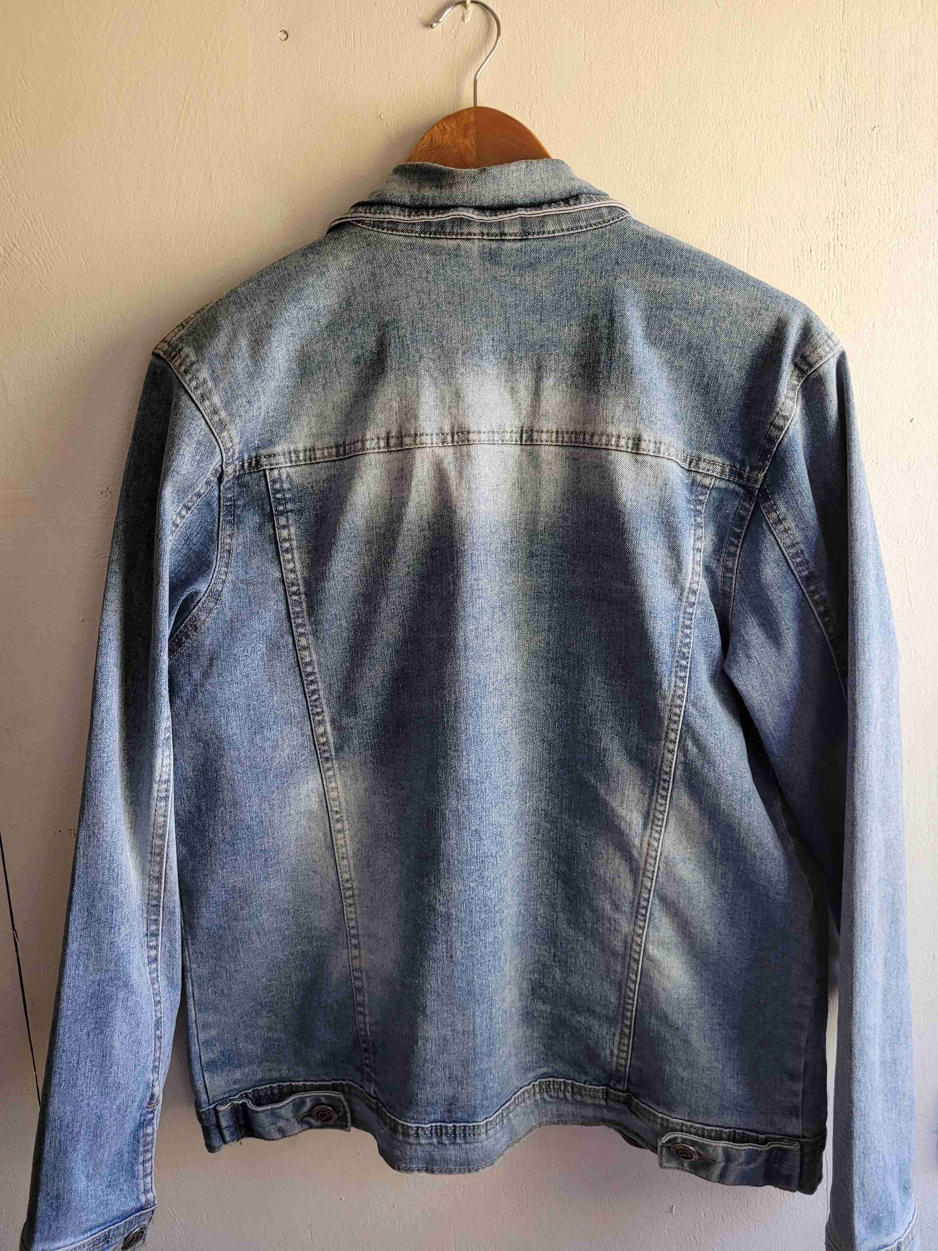 Chaqueta de mezclilla azul - miniatura 2