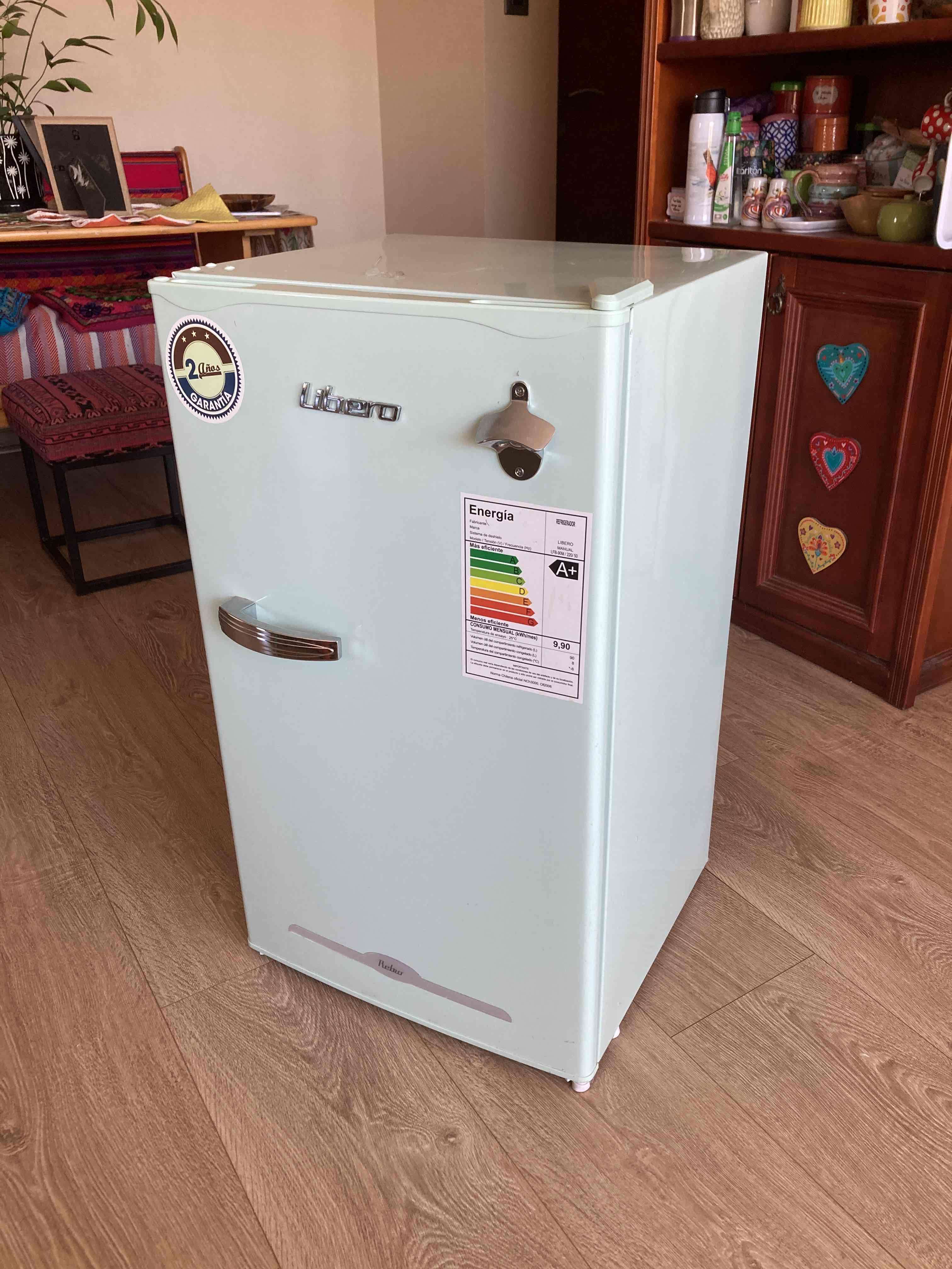 Refrigerador retro Libero menta - miniatura 1