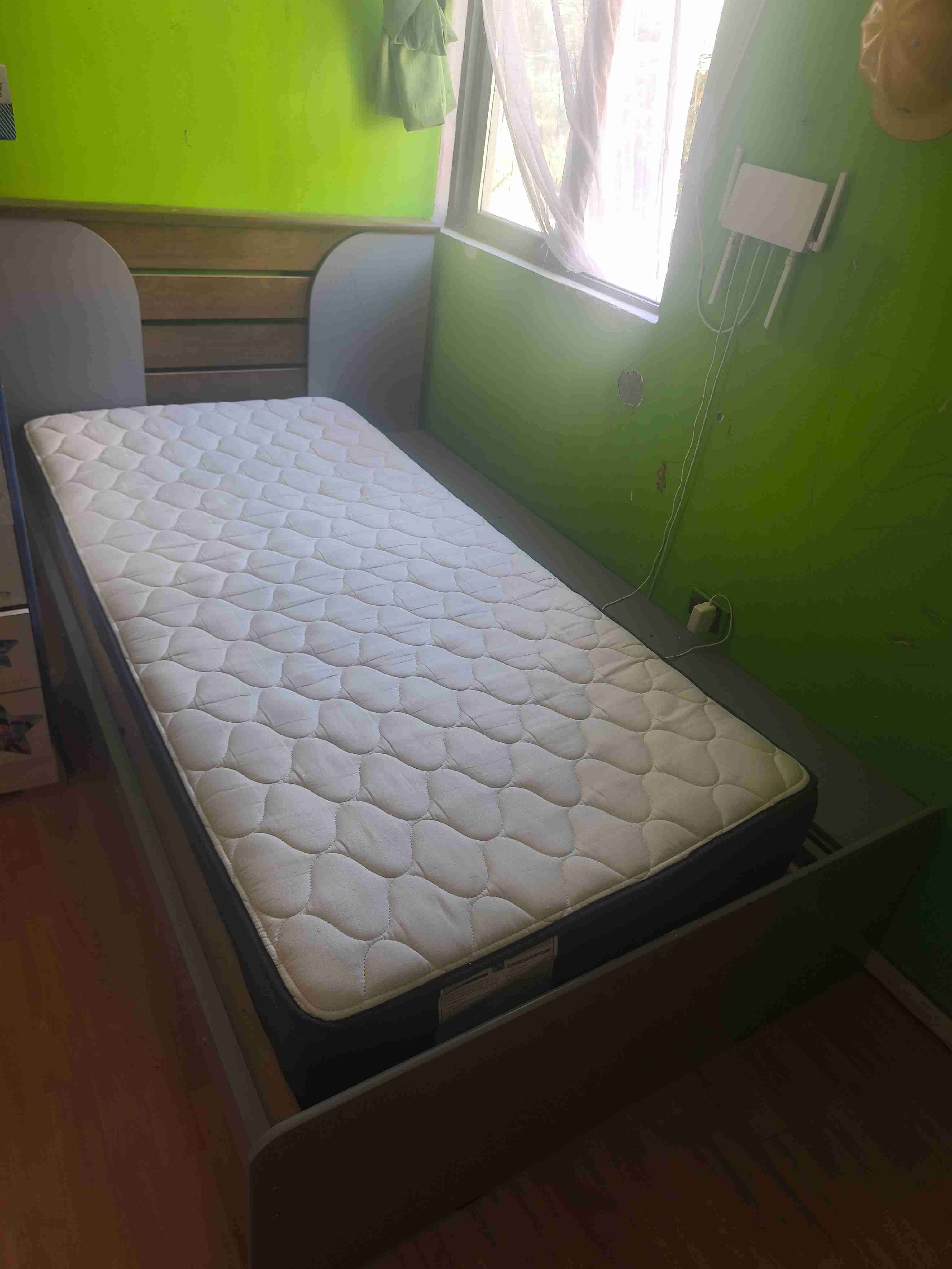 Cama individual con colchón - miniatura 4