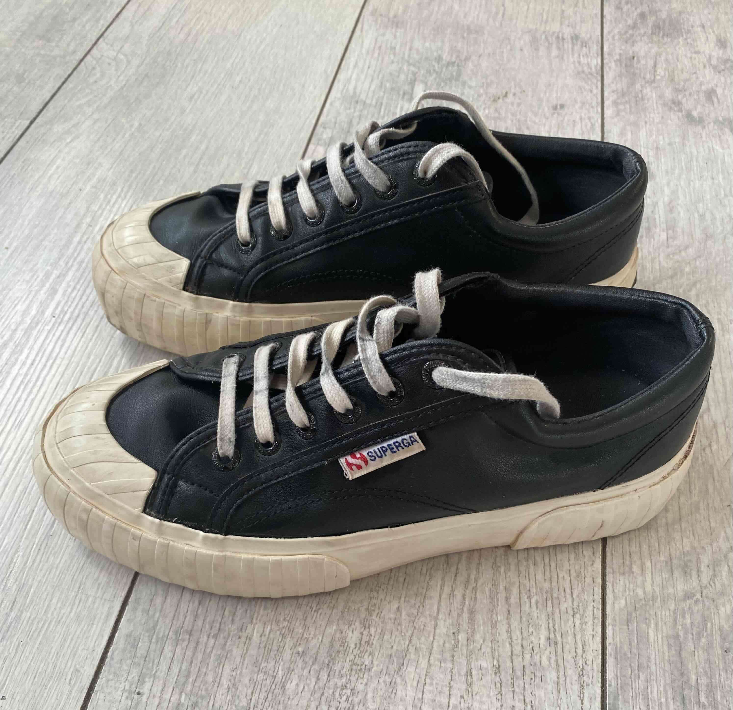 Zapatillas negras Superga talla 39 - miniatura 1