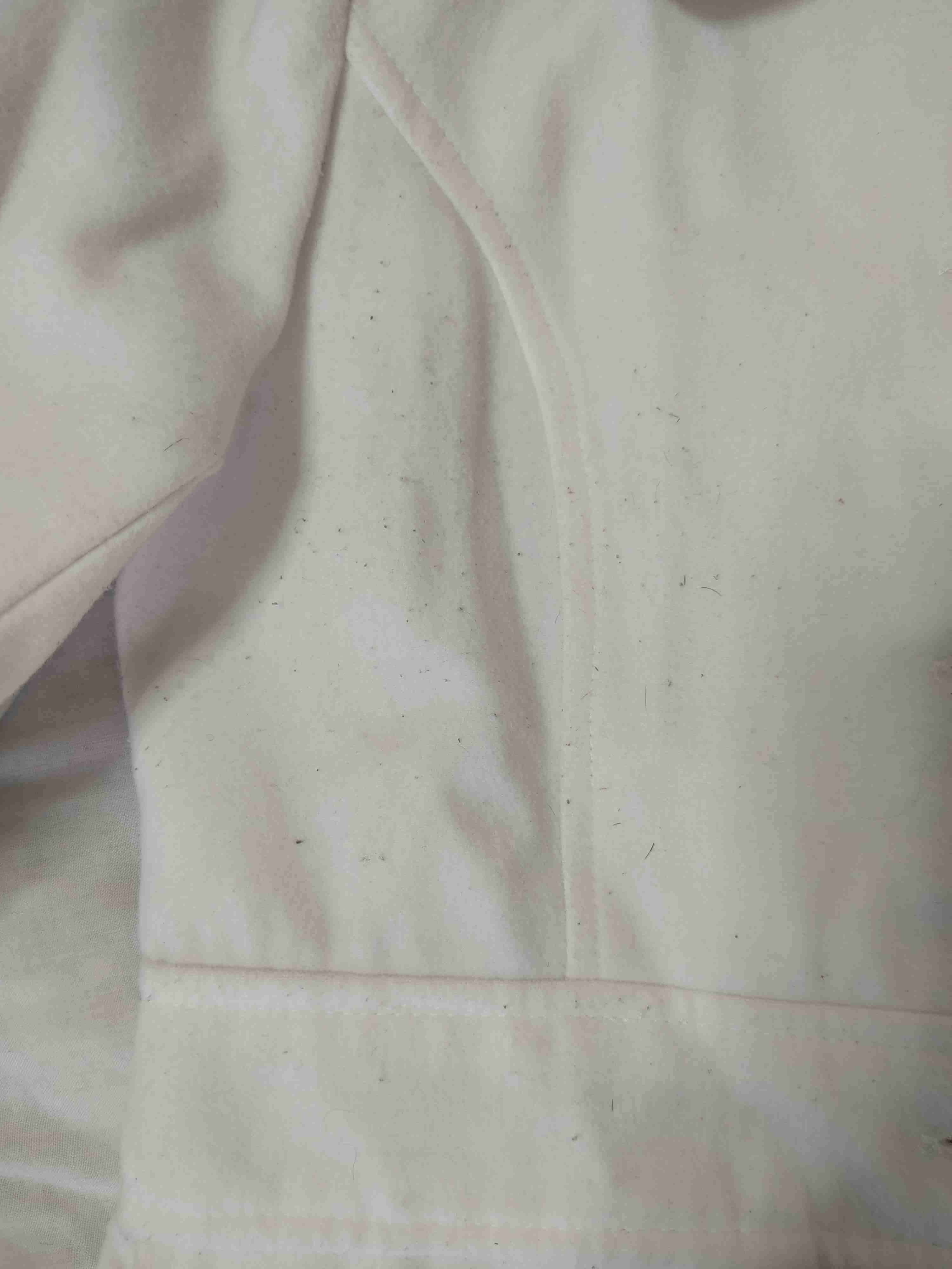 Abrigo blanco botonado - miniatura 4