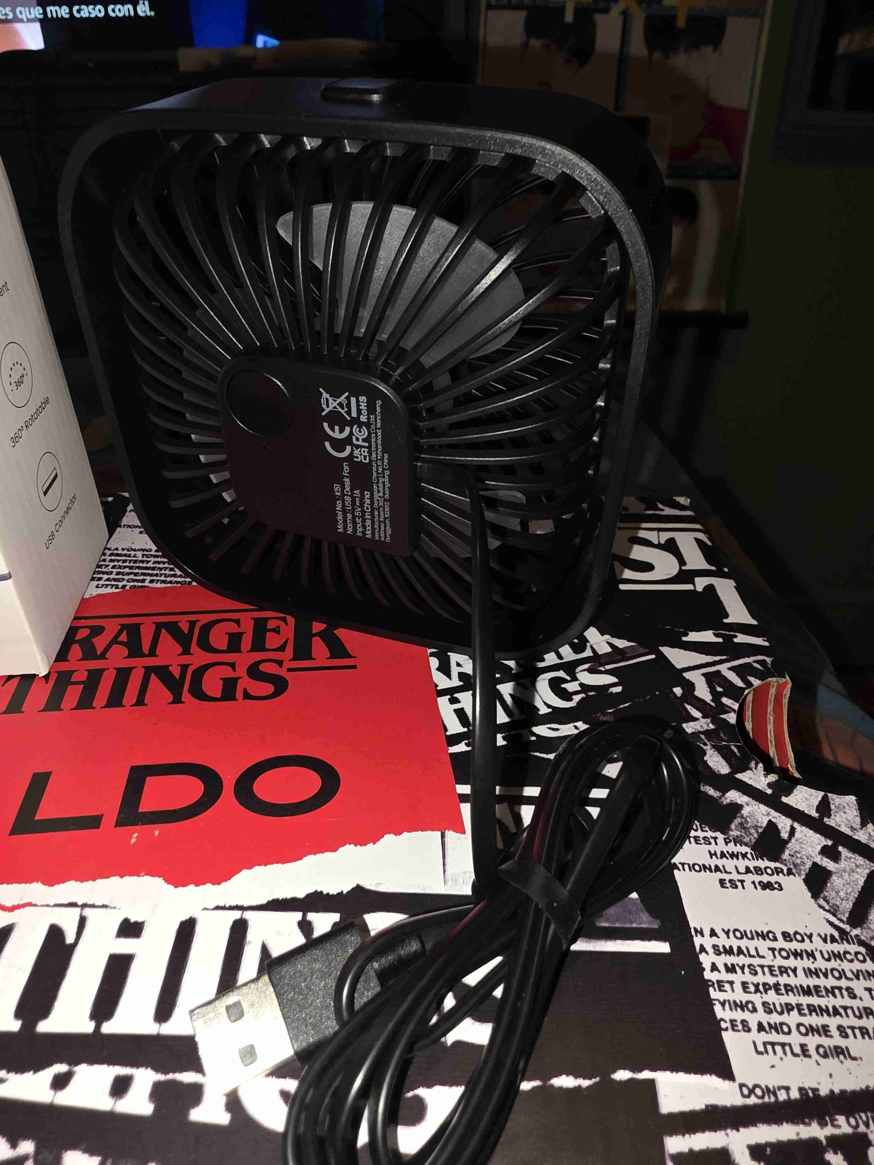 Ventilador USB TOPK - miniatura 3