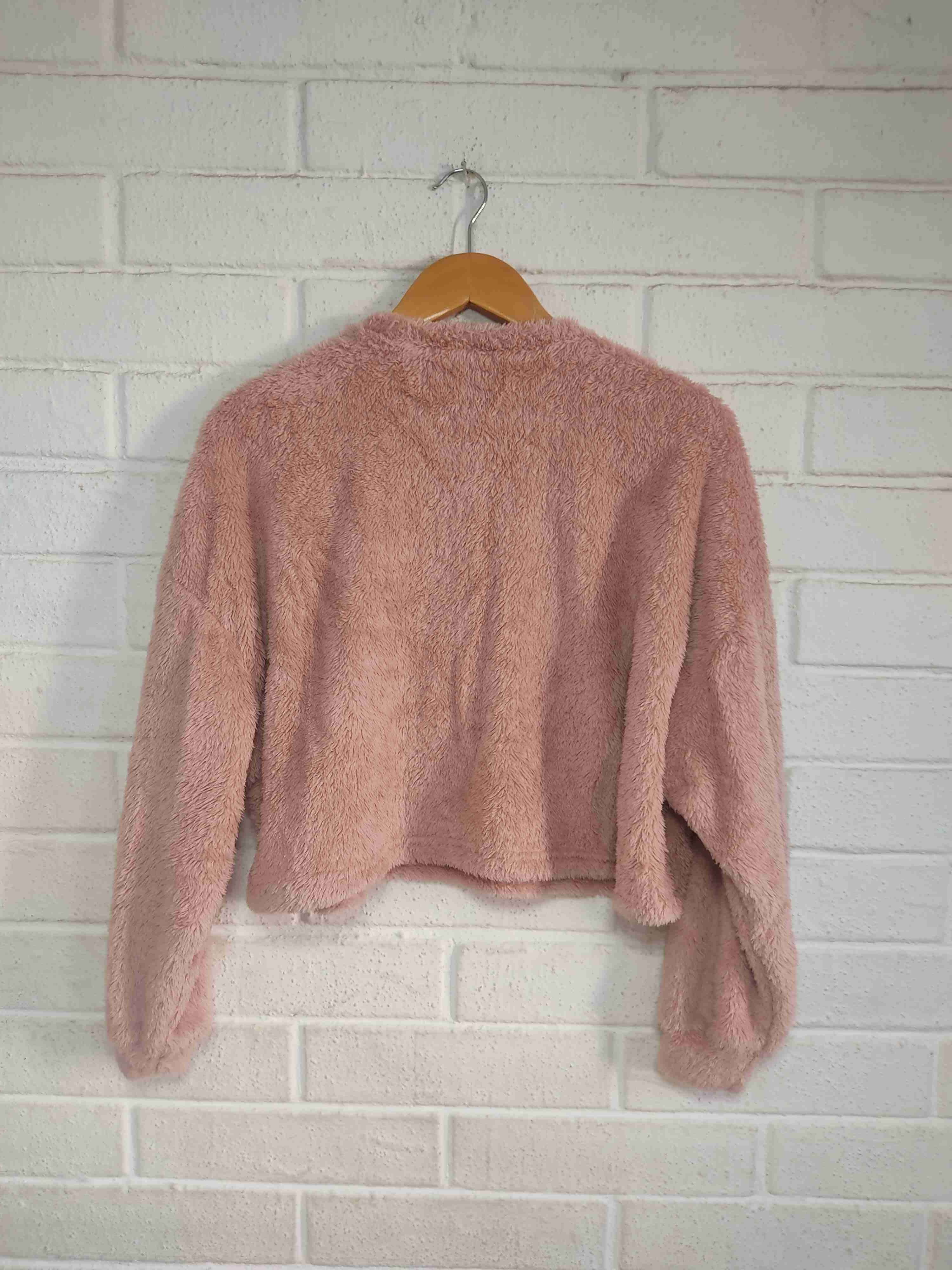 Sweater de felpa rosado - miniatura 2