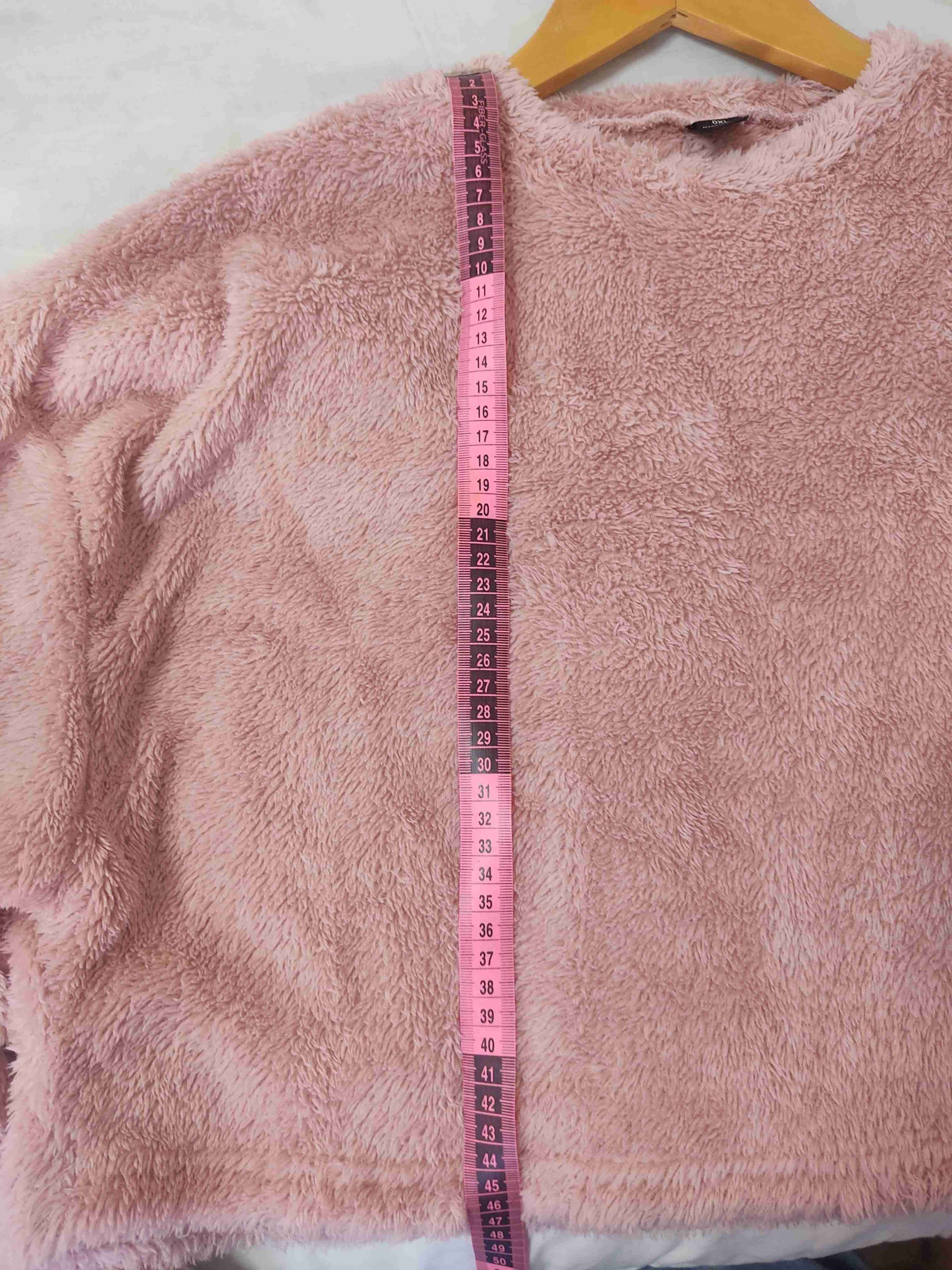 Sweater de felpa rosado - miniatura 4