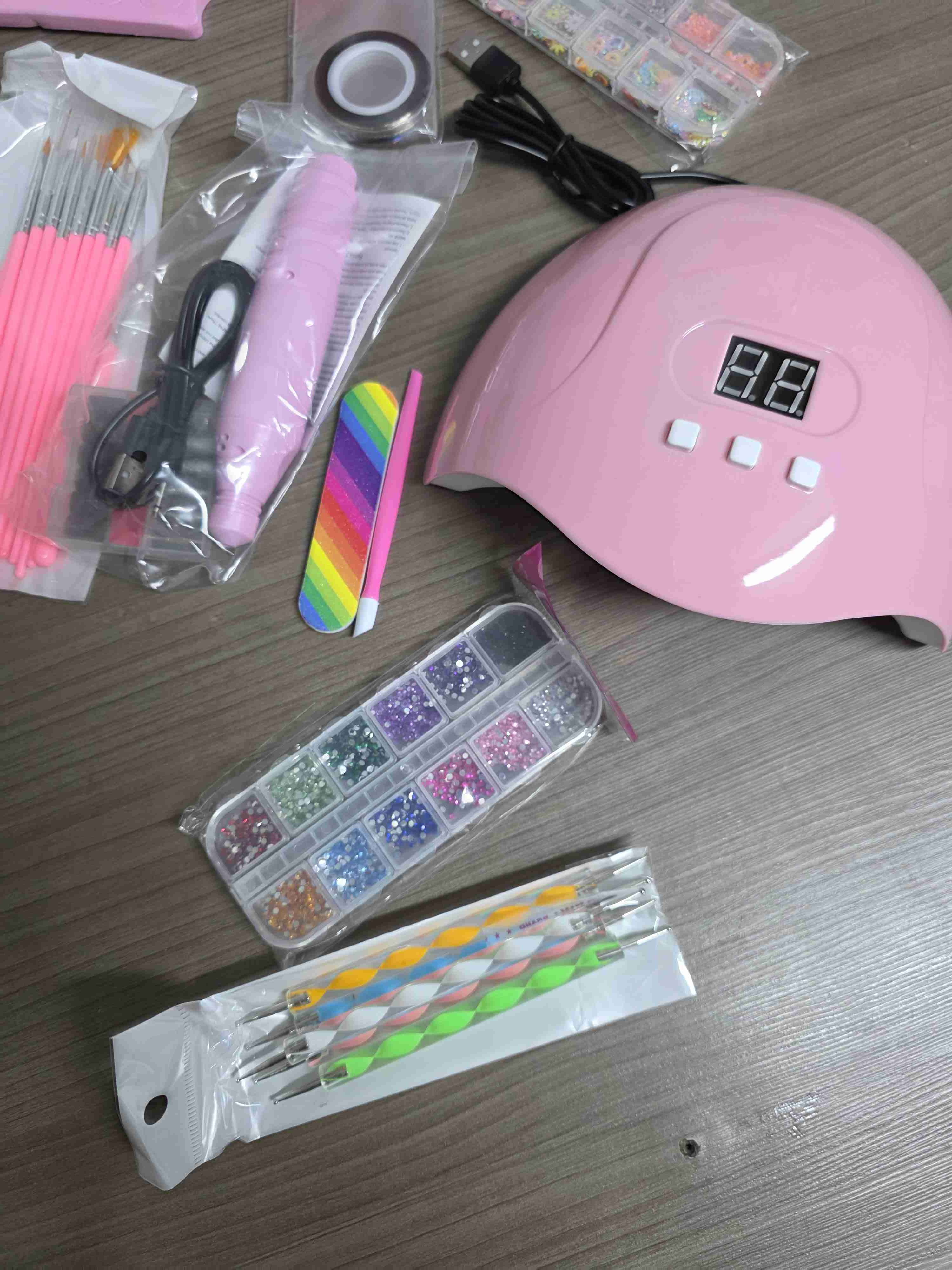 Kit Profesional Completo de Uñas - Lámpara UV/LED - miniatura 3