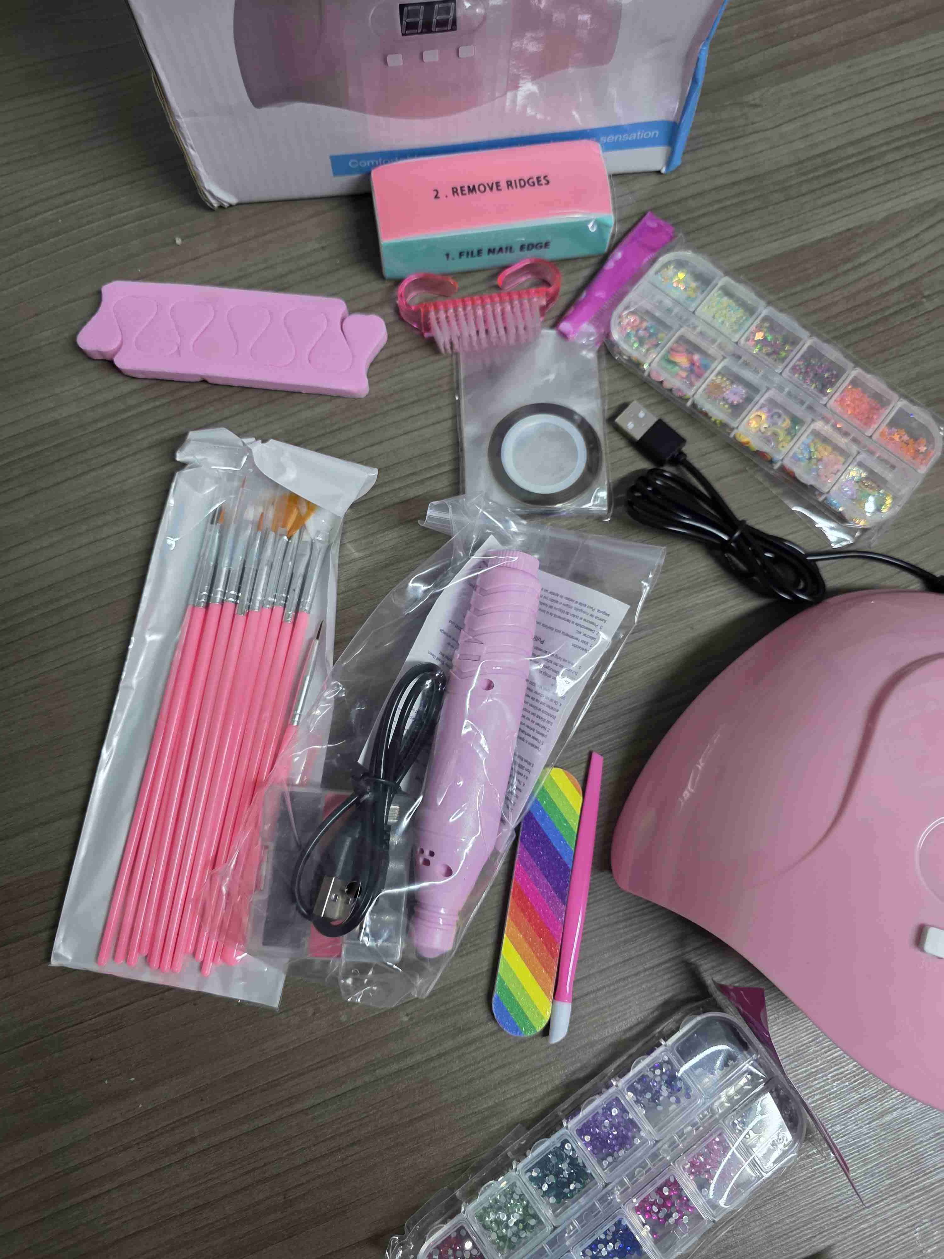 Kit Profesional Completo de Uñas - Lámpara UV/LED - miniatura 4