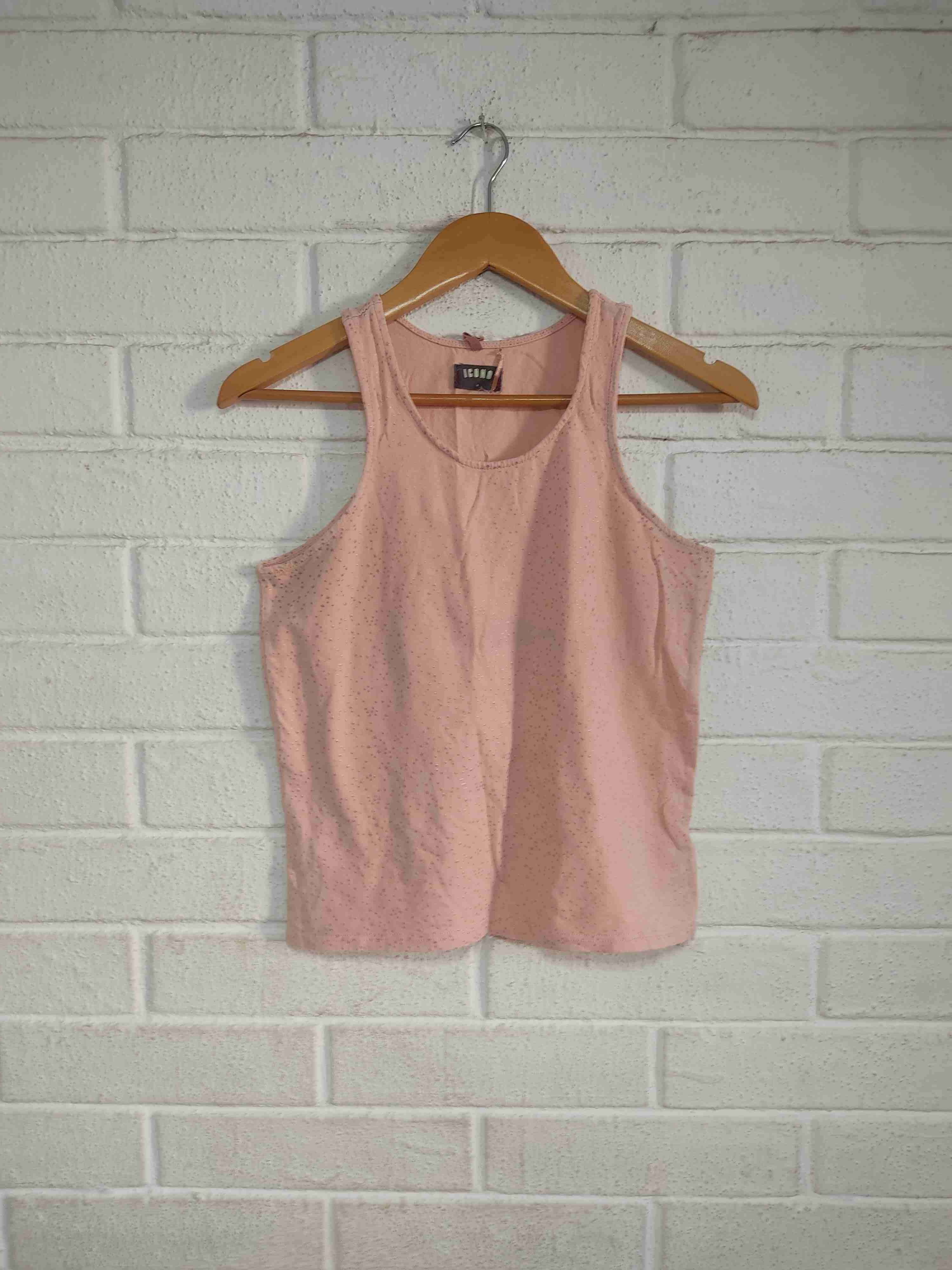 Polera sin mangas rosada - miniatura 1