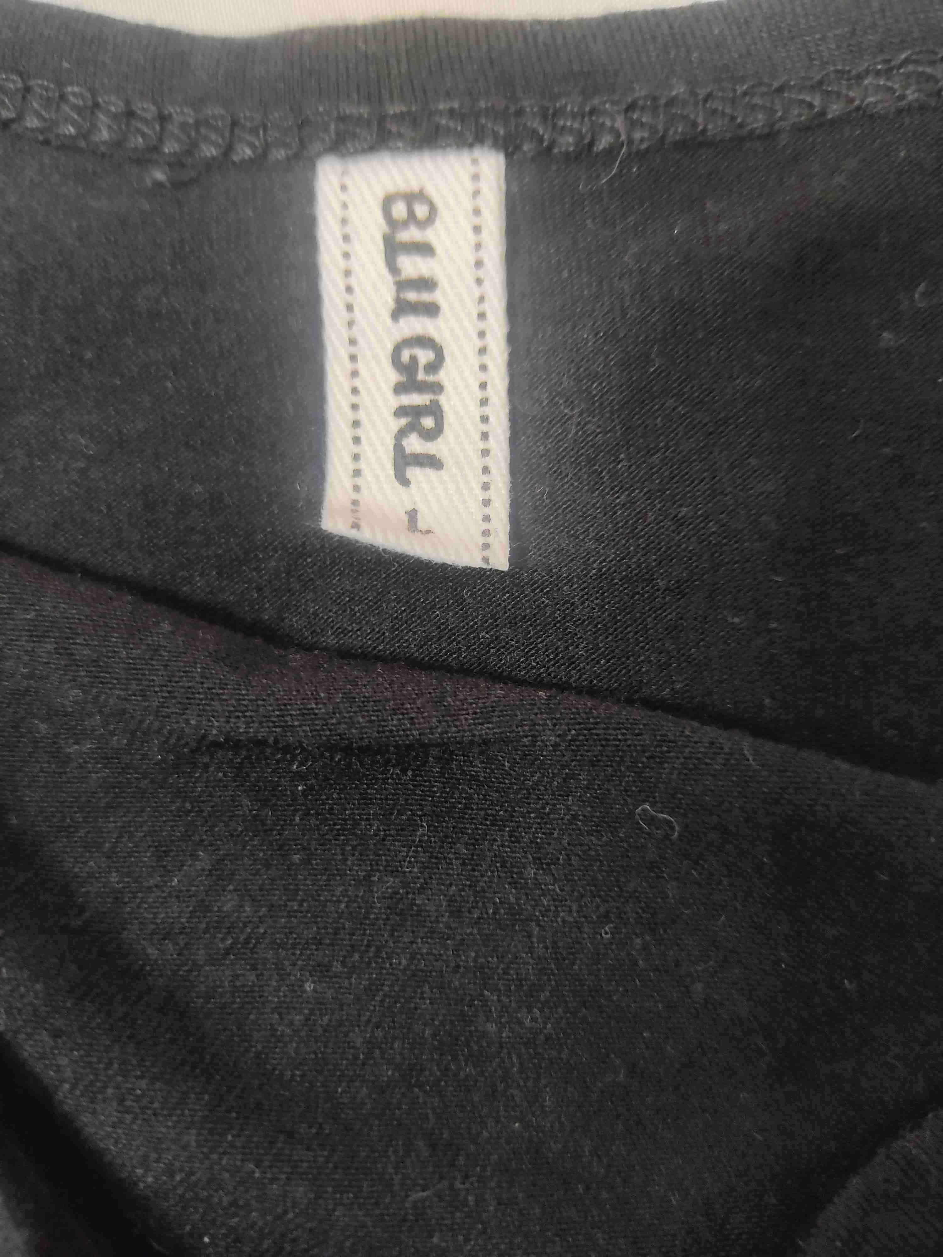 Body negro de un solo hombro - miniatura 3