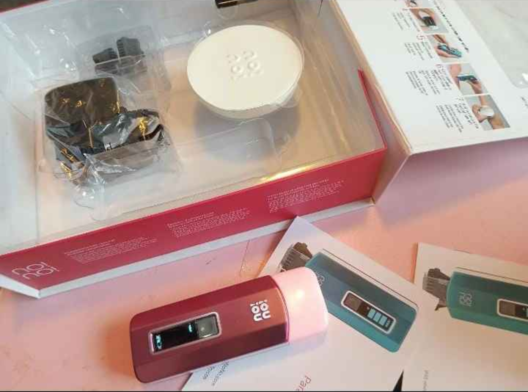 Depiladora No No Pro rosa - miniatura 3