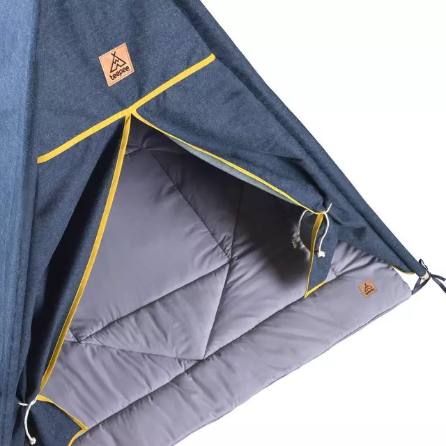 Tienda tipi infantil azul - miniatura 2