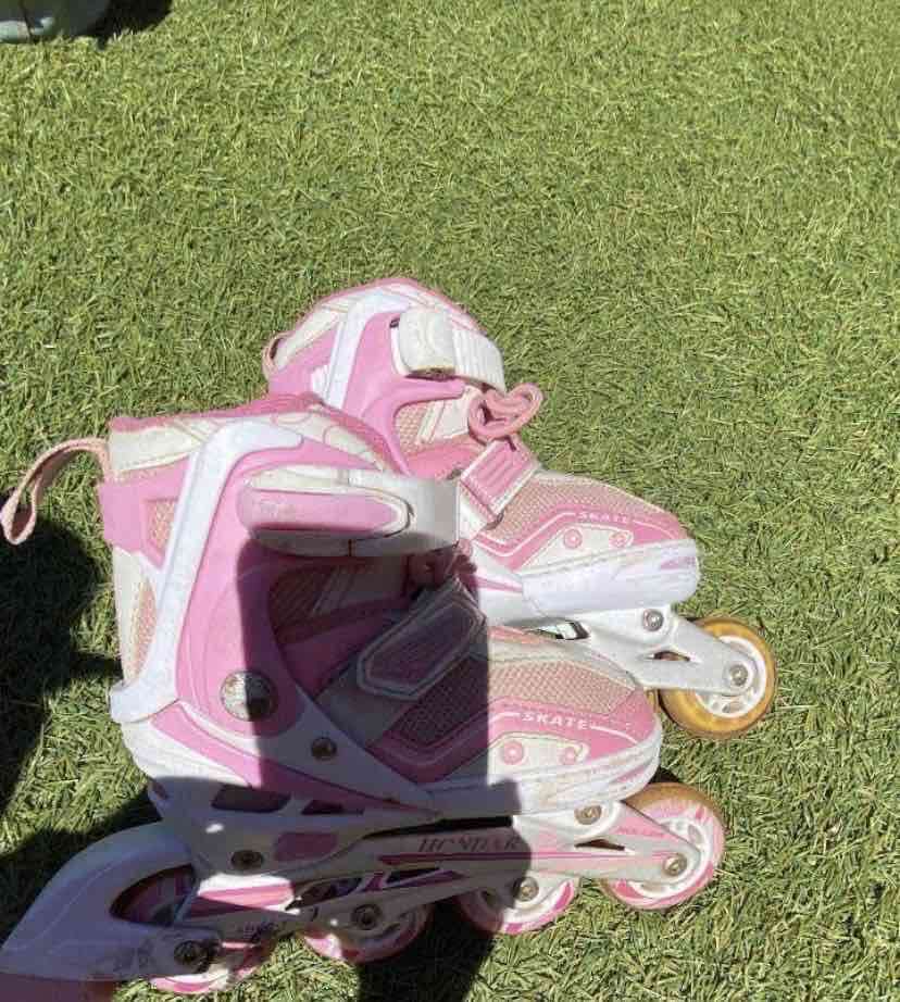 Patines rosados infantiles