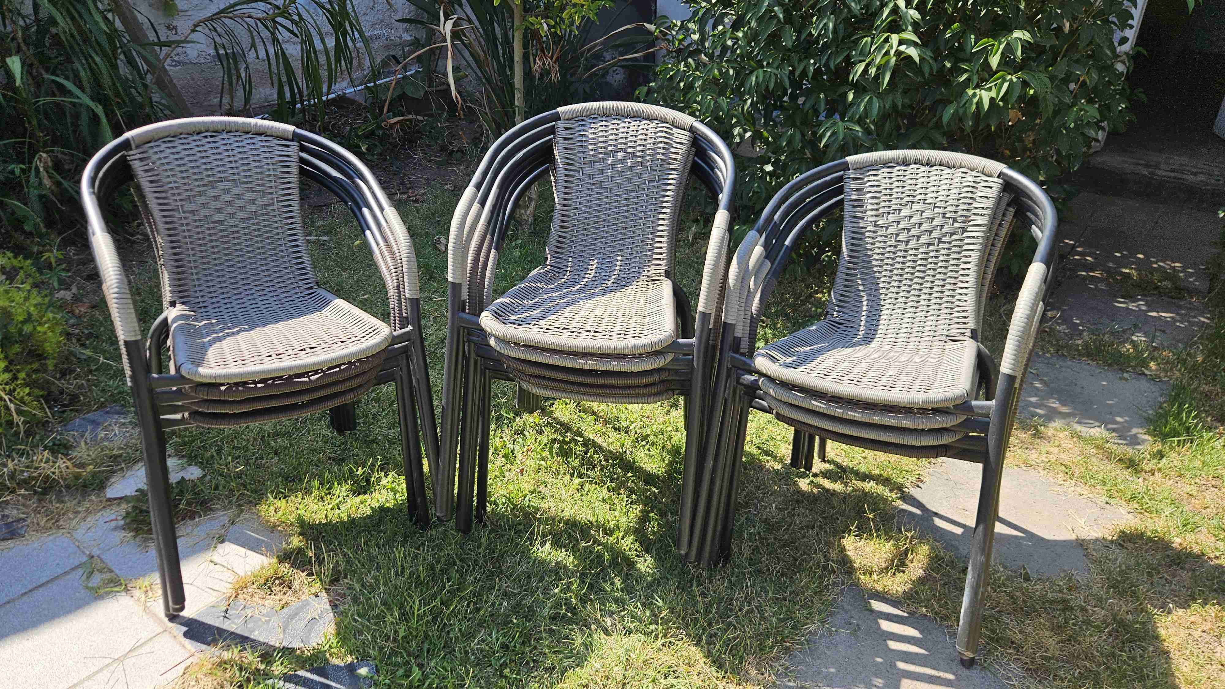 Conjunto de sillas de ratán - miniatura 2