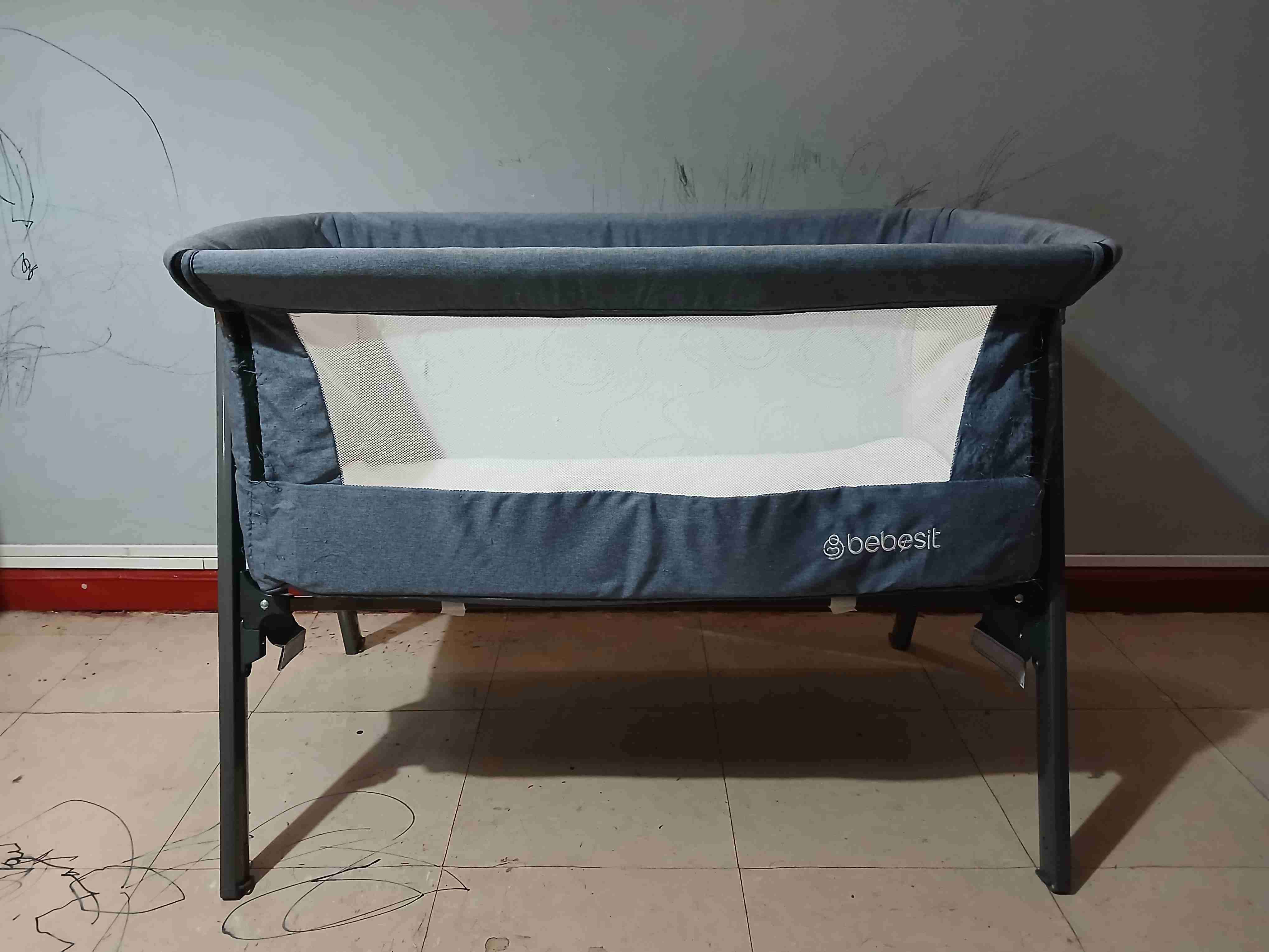 Cuna colecho Bebesit gris - miniatura 2