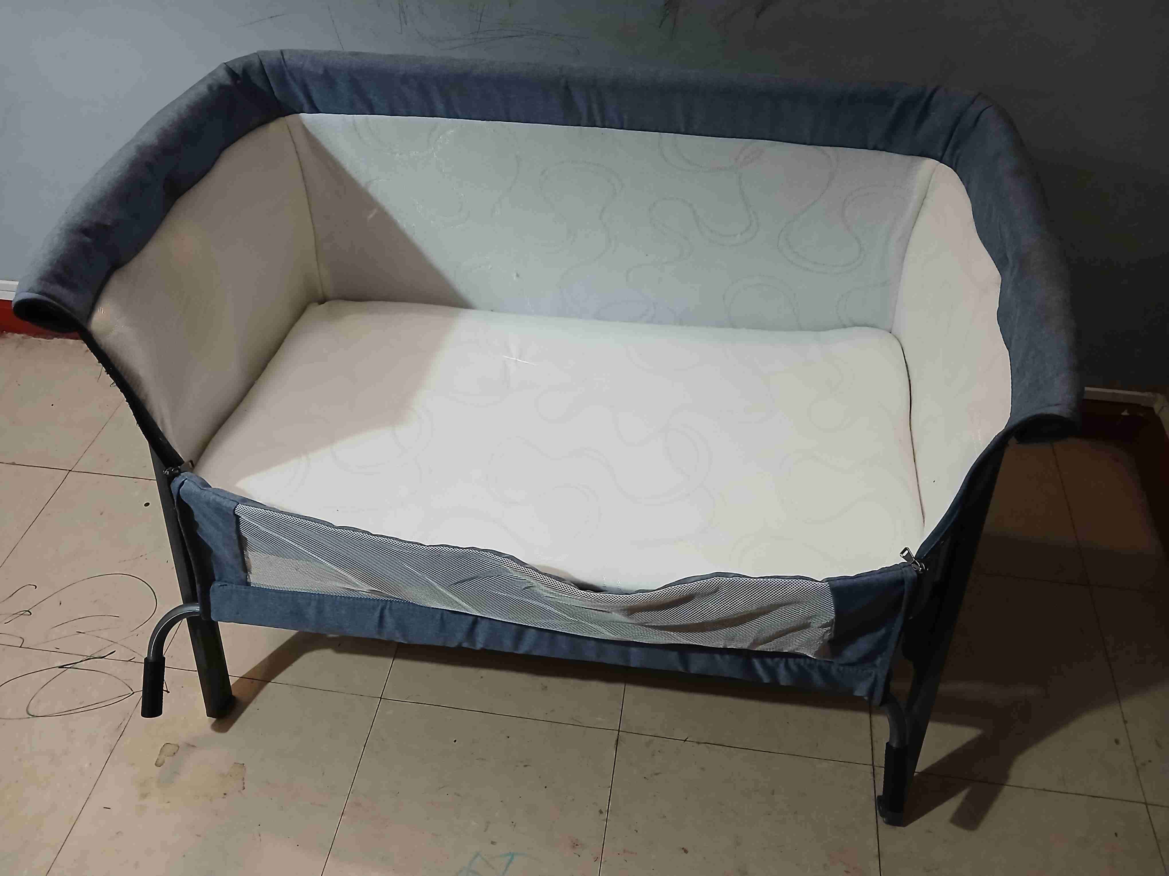 Cuna colecho Bebesit gris - miniatura 3