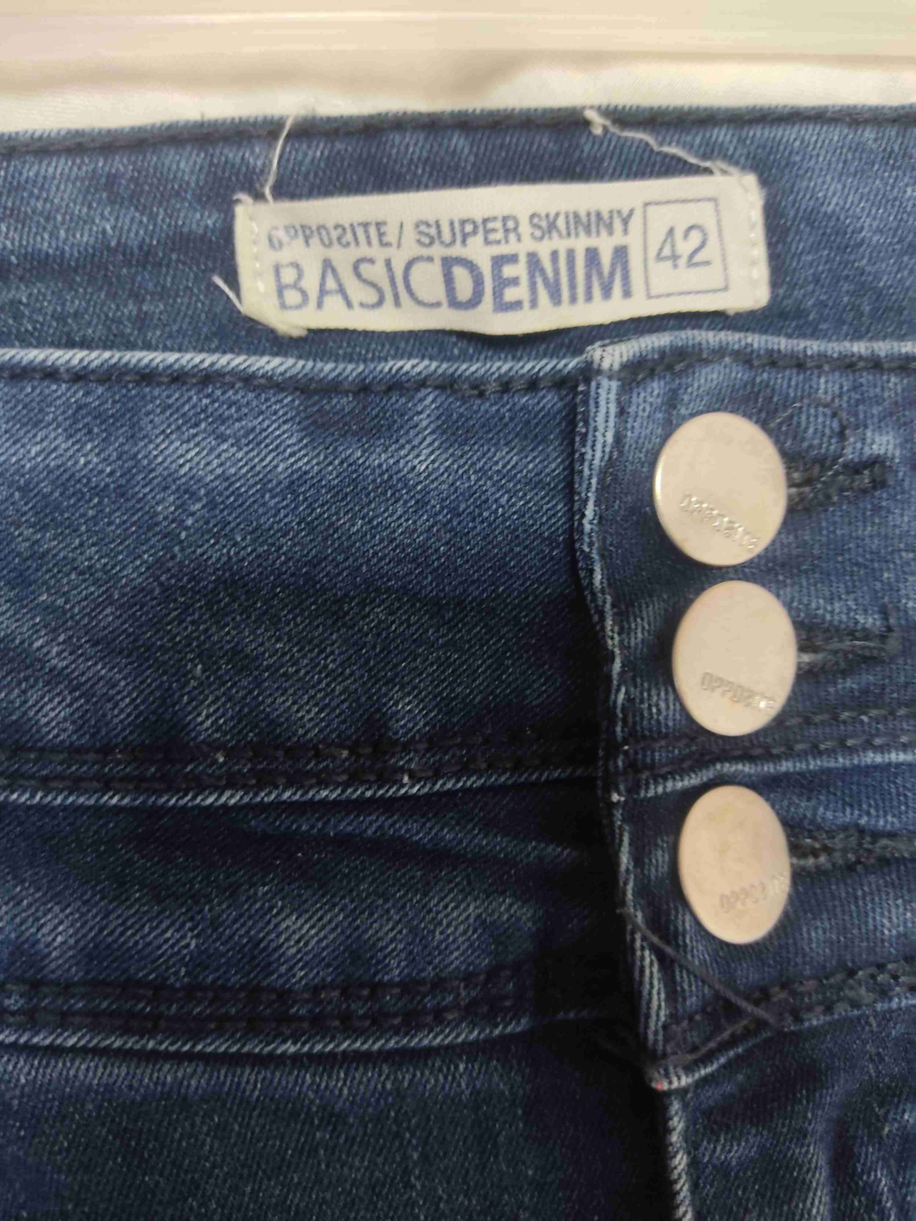 Jeans azul oscuro mujer - 3